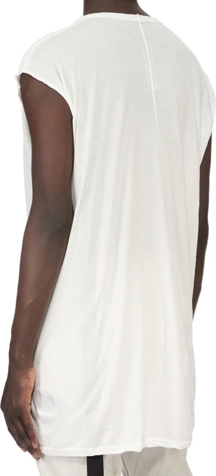 RICK OWENS DRKSHW Rick Owens DRKSHDW - T-Shirt Bianca e Nera da Uomo - 4