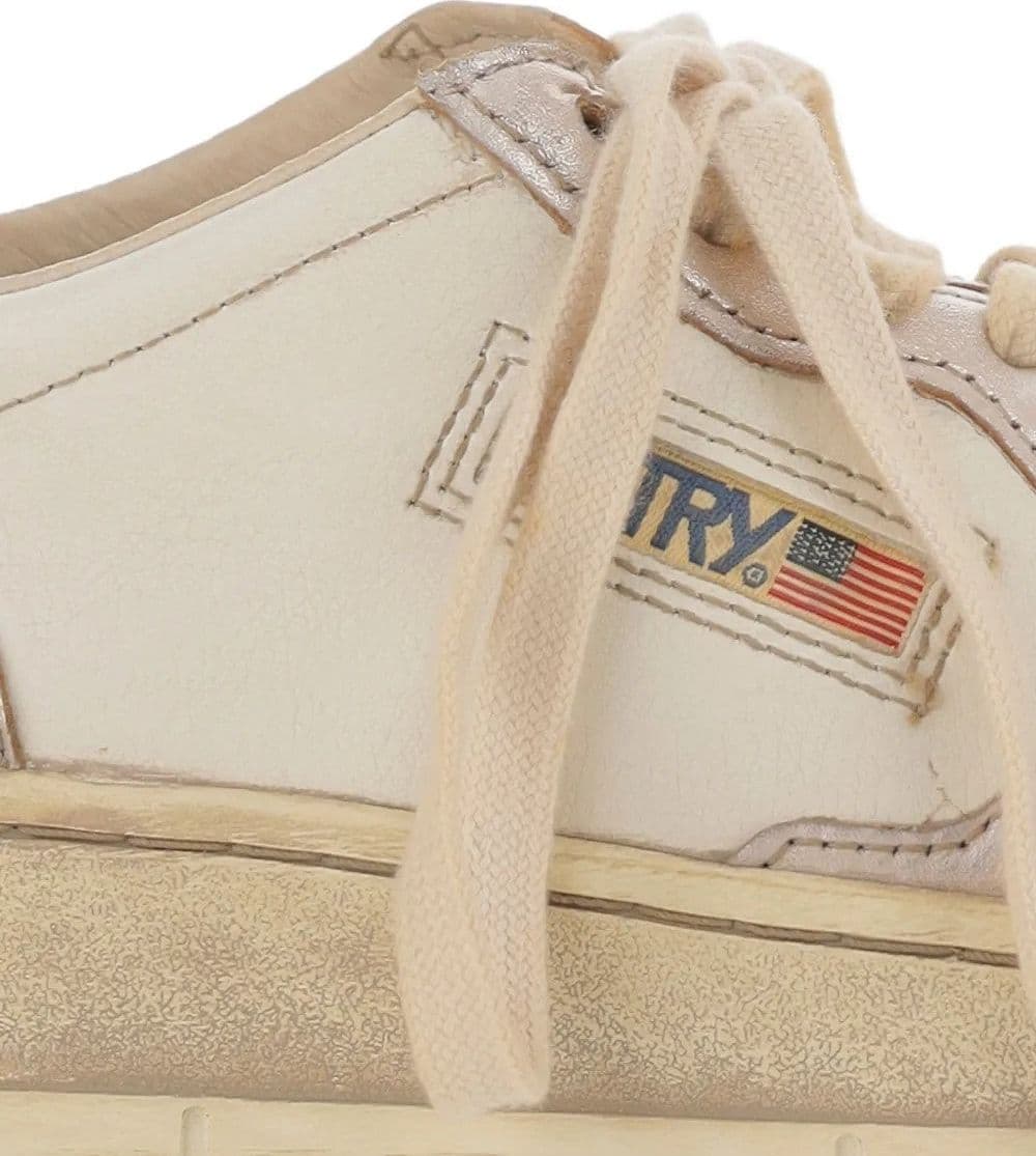 AUTRY Autry - Sneakers Sup Vintage Low Oro da Donna - 2