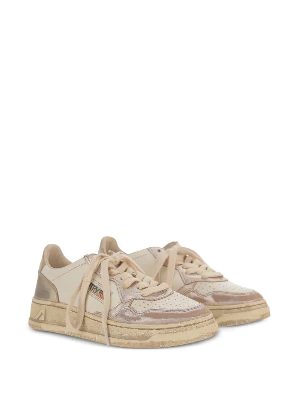 AUTRY Autry - Sneakers Sup Vintage Low Oro da Donna - 4