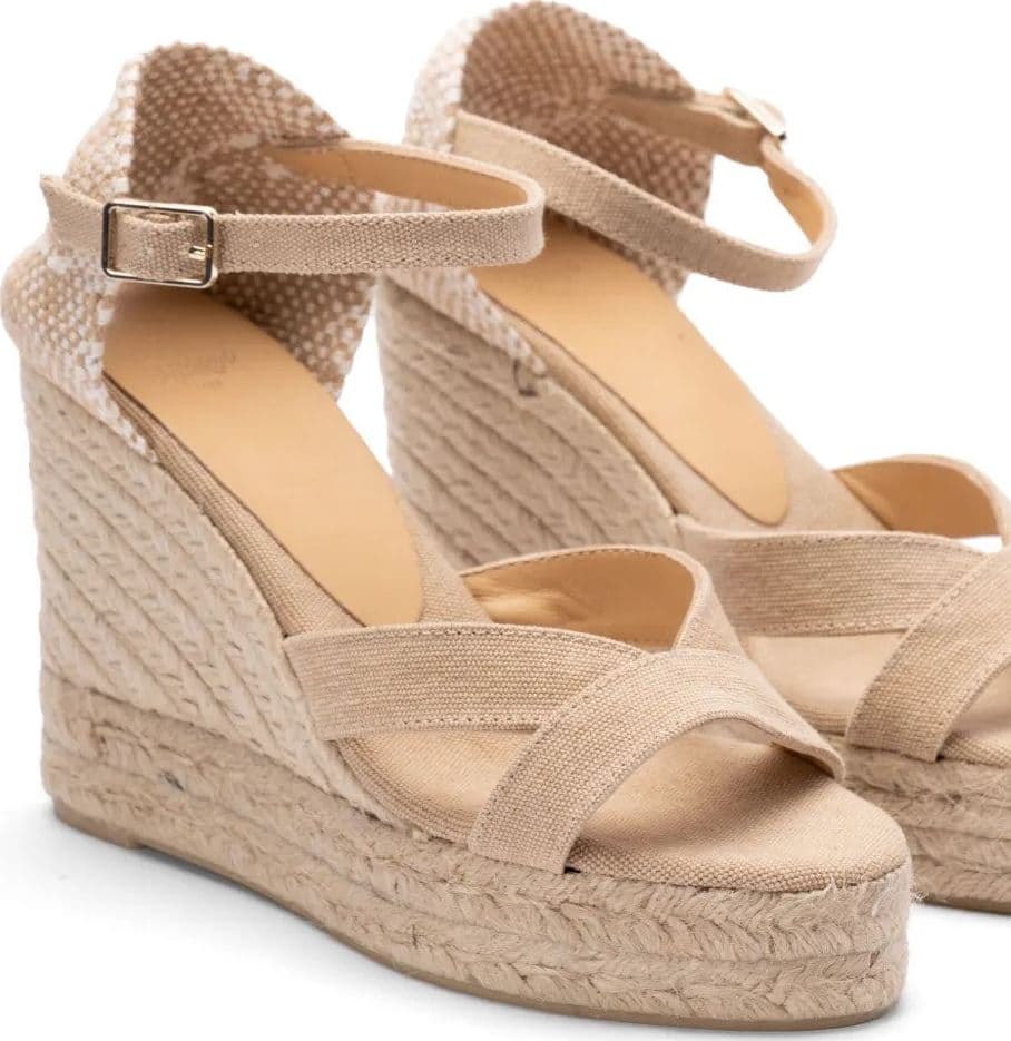 CASTANER Castaner - Espadrillas Zeppa Beige da Donna - 2