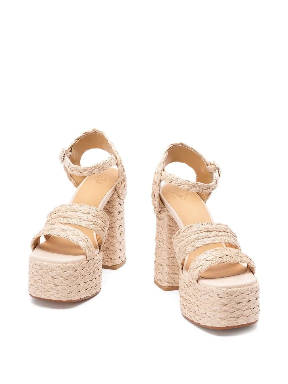 CASTANER Castaner - Sandali Intrecciata Beige da Donna - 4