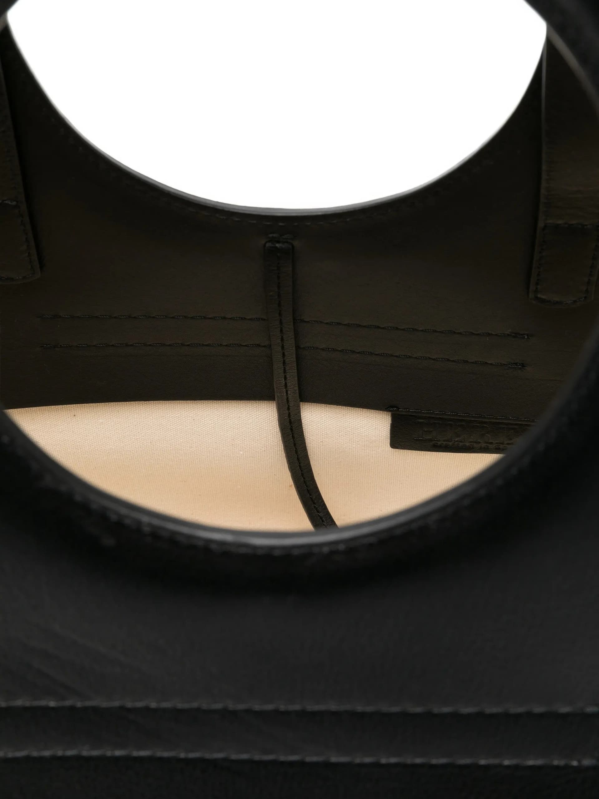 HEREU Hereu - Borsa a Mano Beige e Nera da Donna - 2