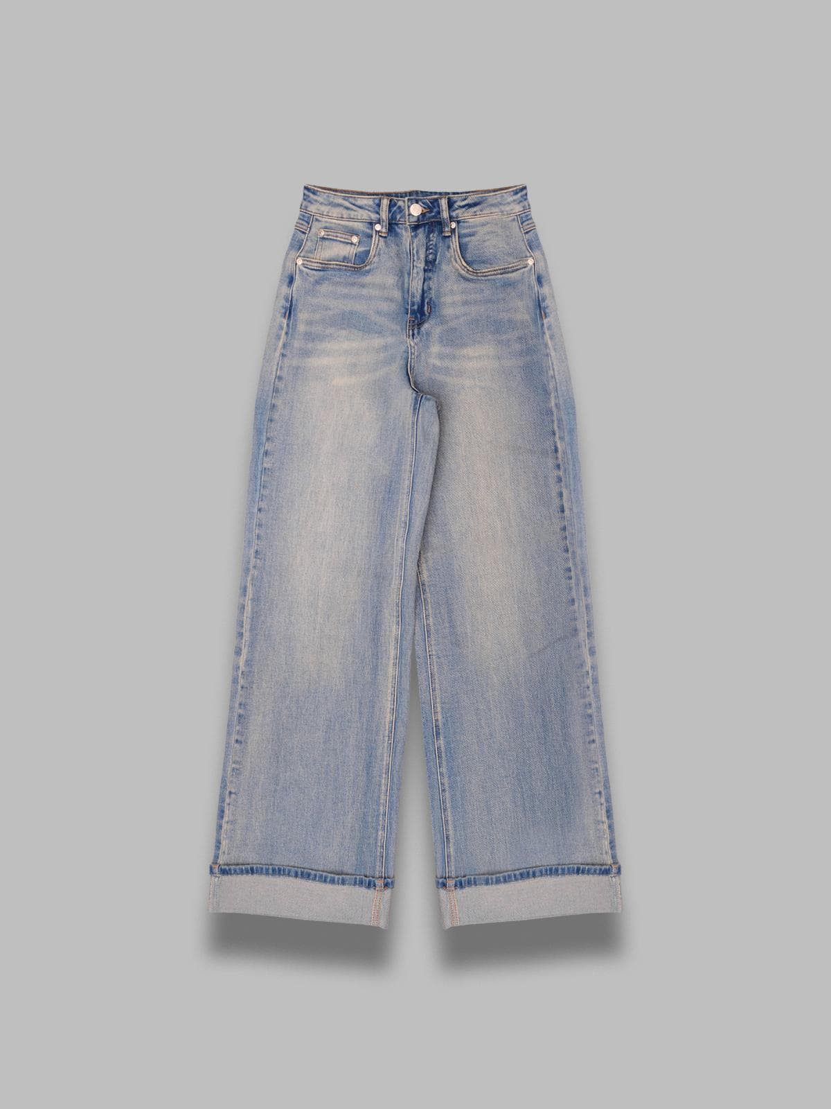 GESTUZ sara high waist wide jeans - 5