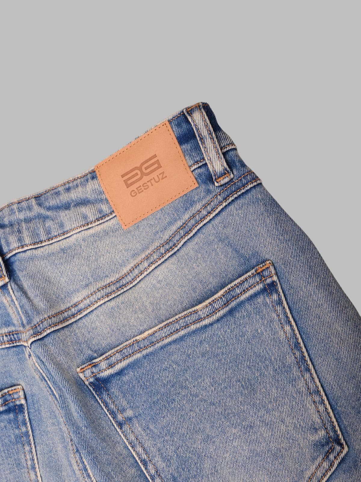 GESTUZ sara high waist wide jeans - 4