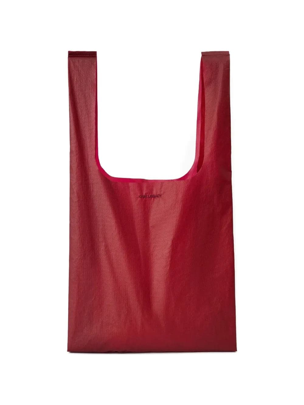 OUR LEGACY Our Legacy - Borsa a Tracolla Grocery Rossa da Donna - 4