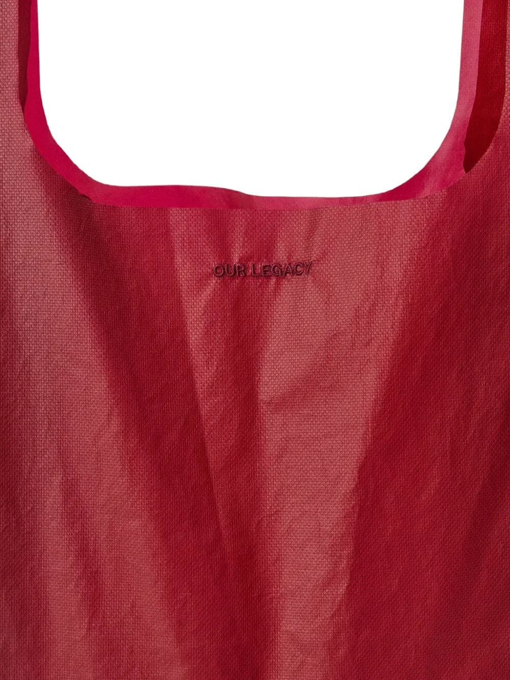 OUR LEGACY Our Legacy - Borsa a Tracolla Grocery Rossa da Donna - 2