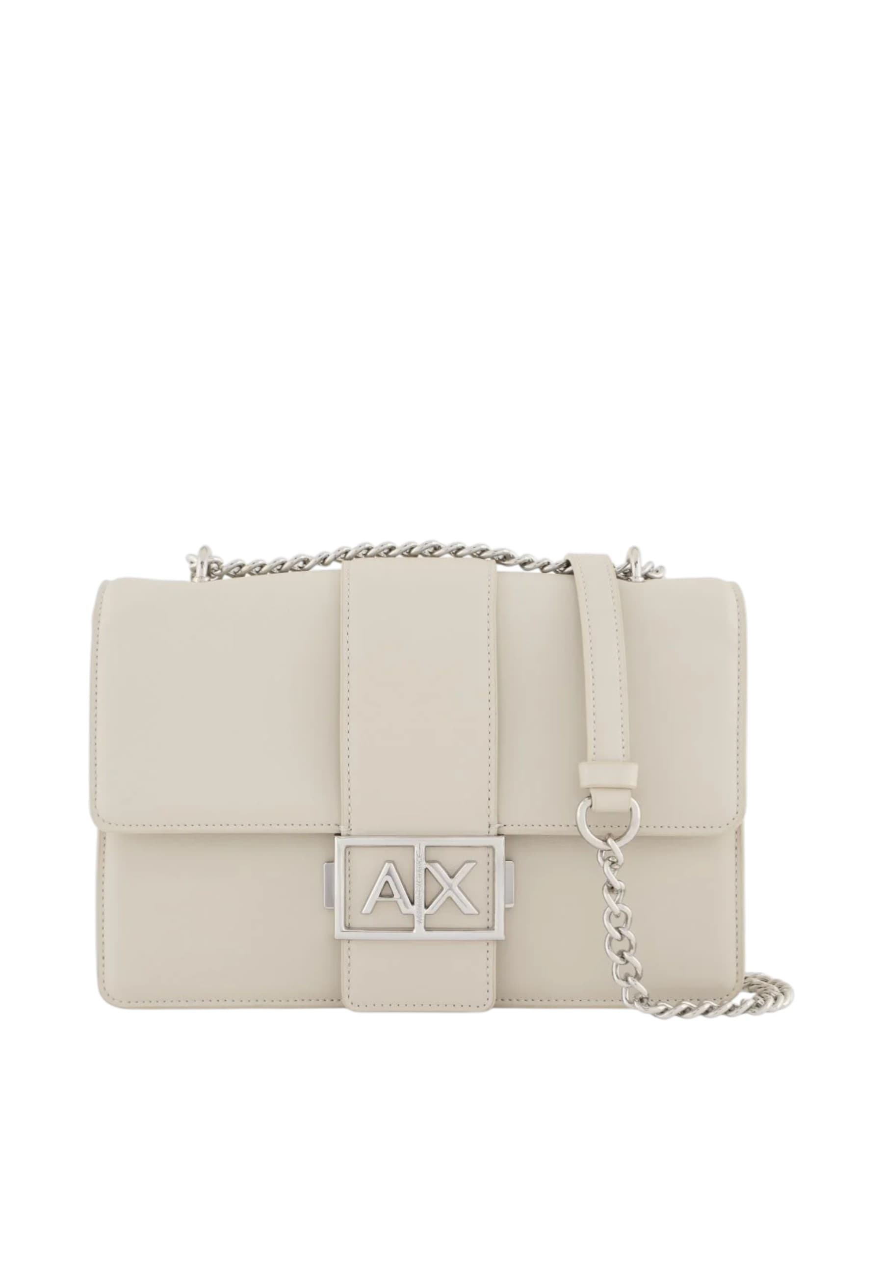 Armani Exchange Borsa Donna  XW000070AF12039-U0011 Bianco Sporco - 5
