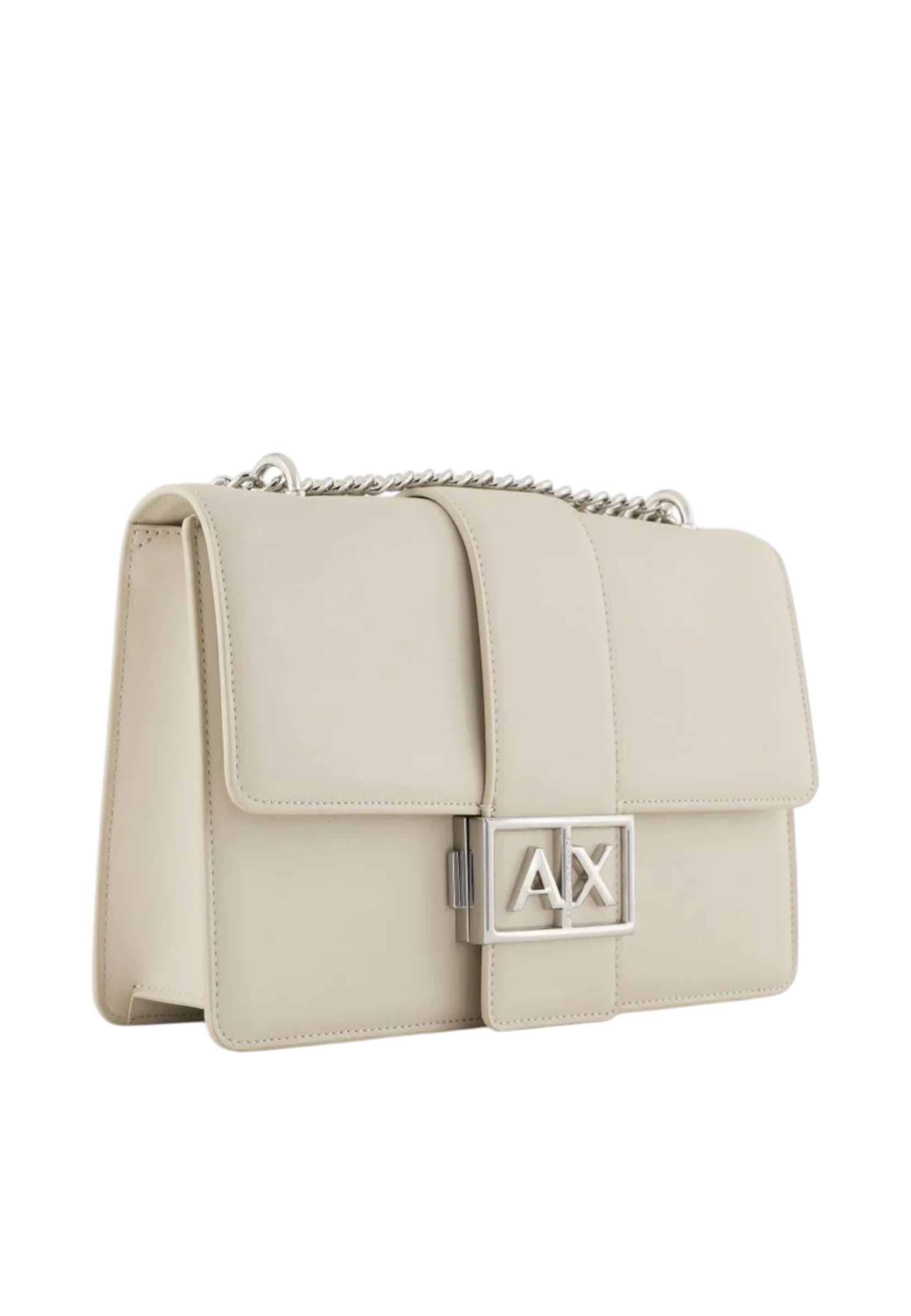Armani Exchange Borsa Donna  XW000070AF12039-U0011 Bianco Sporco - 3