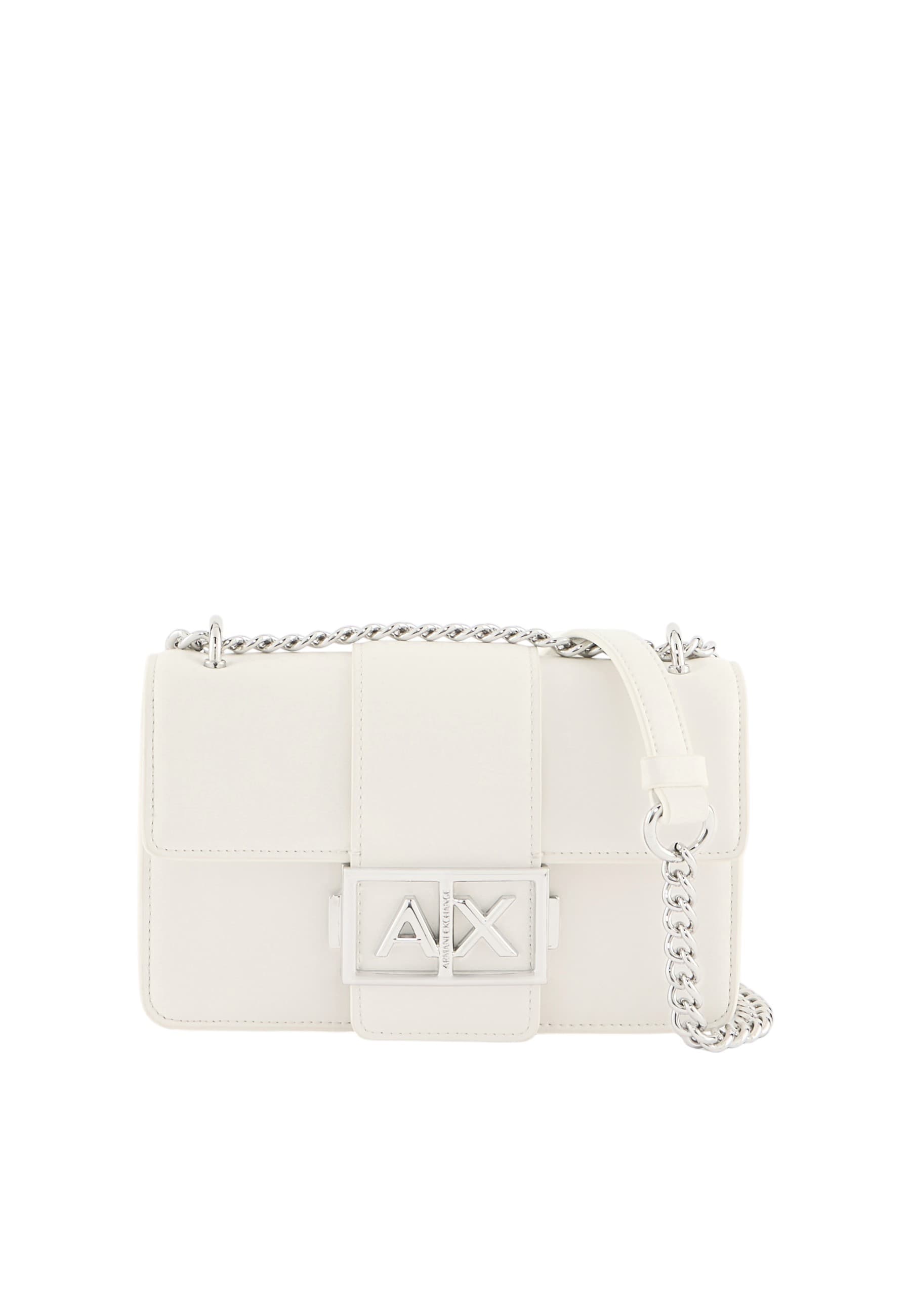 Armani Exchange Borsa Donna  XW000071AF12039-U0011 Bianco Sporco - 7