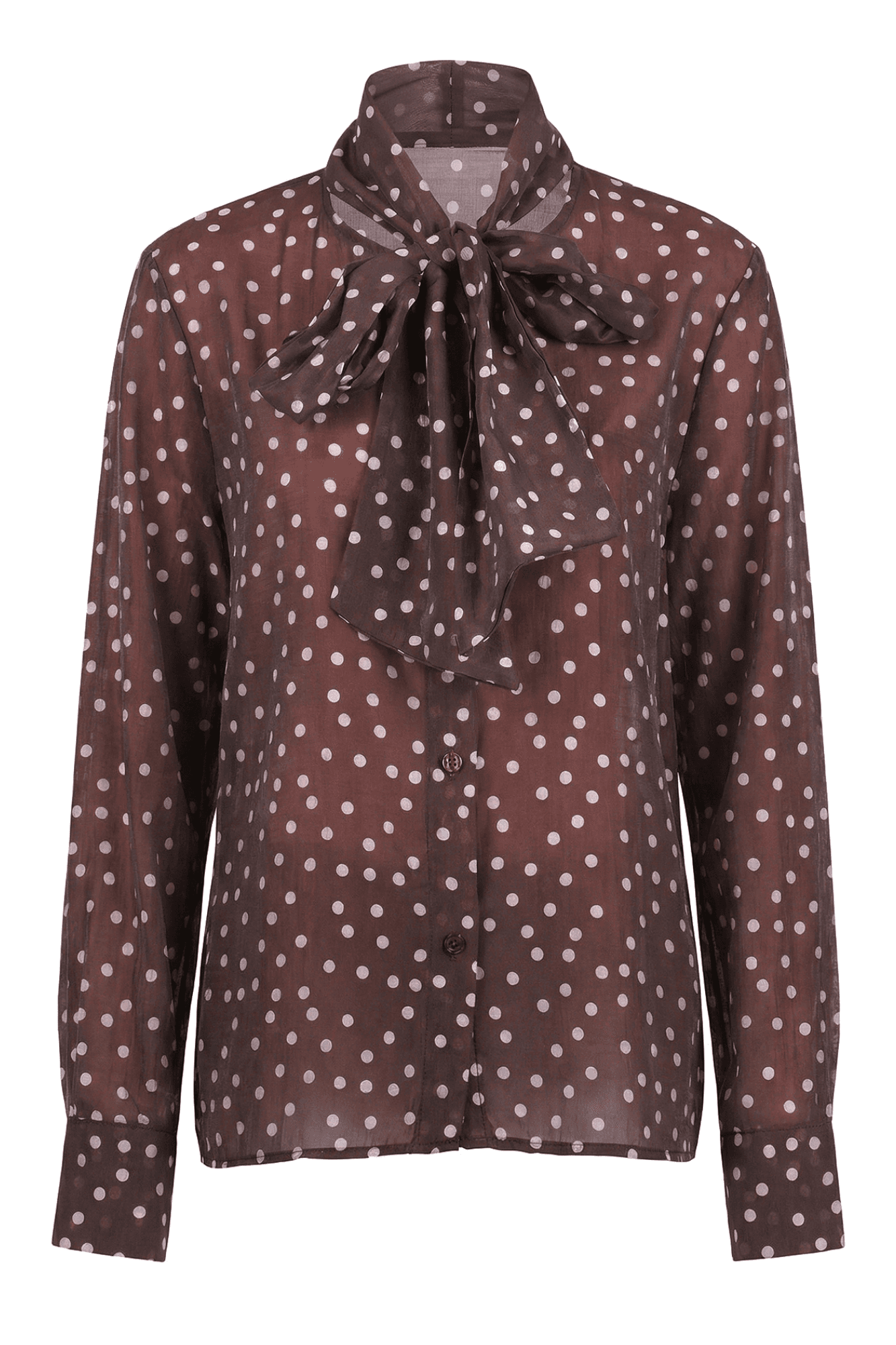 LA FEMME BLANCHE La Femme Blanche - Camicia - 471206 - Bianco/Marrone - 7