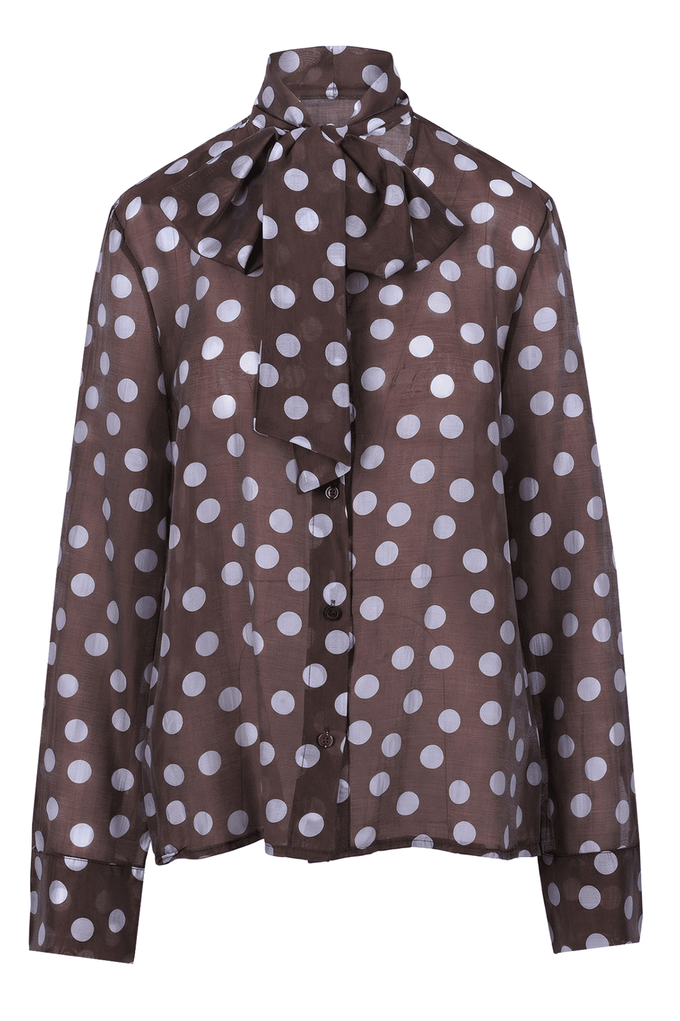 LA FEMME BLANCHE La Femme Blanche - Camicia - 471206 - Celeste/Marrone - 7