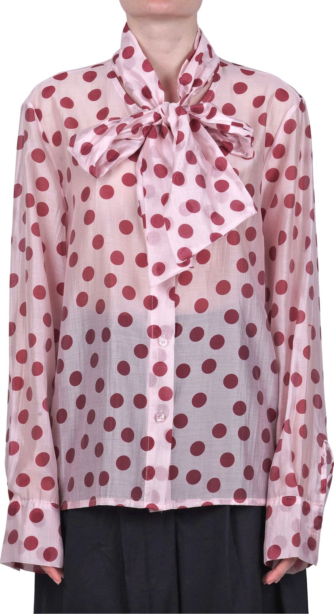 LA FEMME BLANCHE La Femme Blanche - Camicia - 471206 - Rosa/Rosso - 3