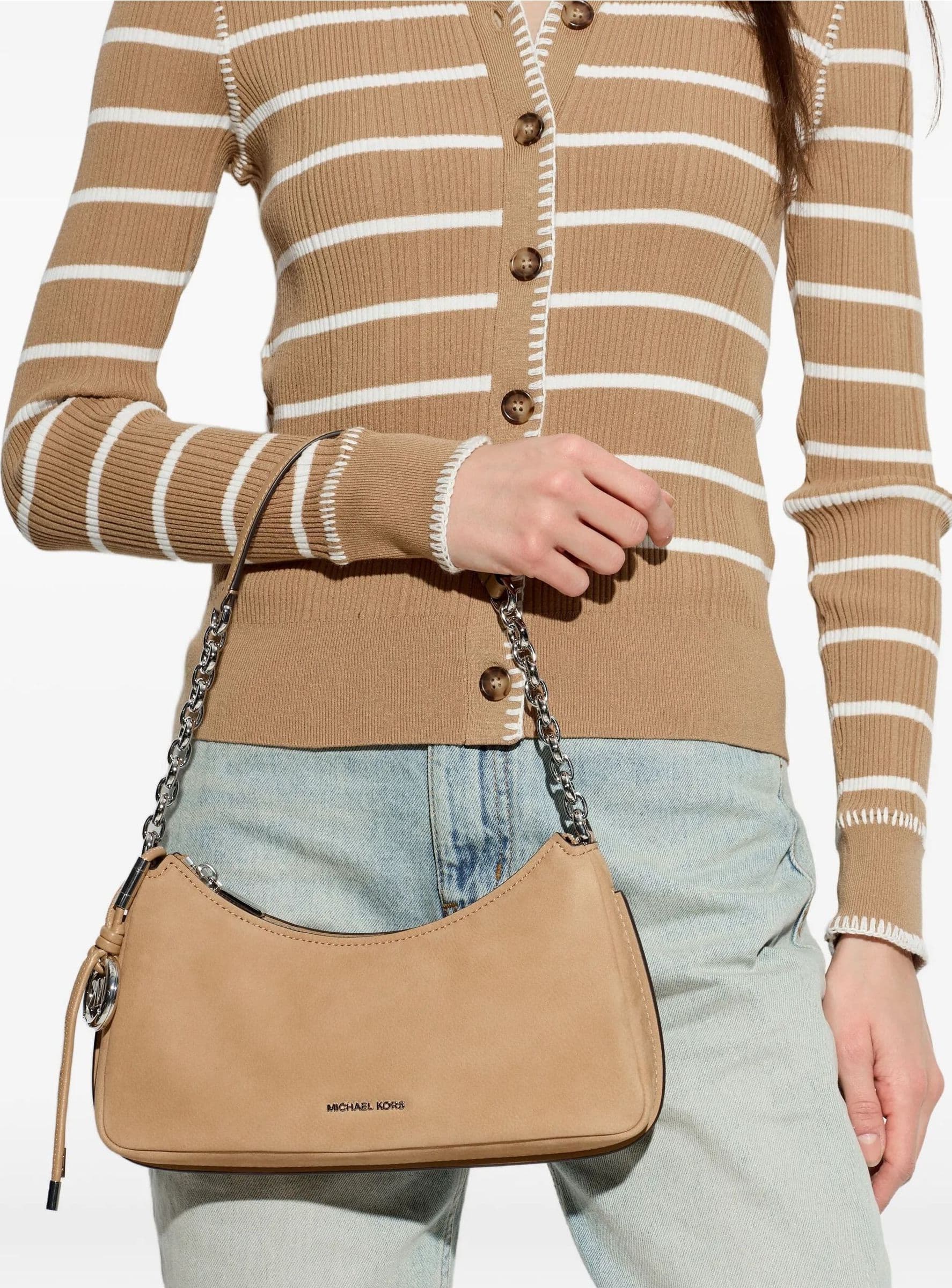 MICHAEL KORS Michael Kors - Borsa a Tracolla Md Chain Beige da Donna - 2