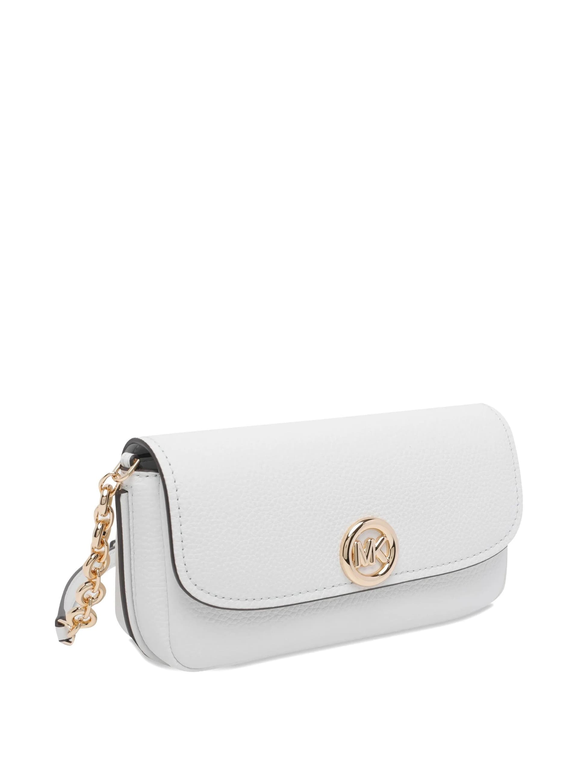 MICHAEL KORS Michael Kors - Borsa a Tracolla Sm Flap Bianca da Donna - 2