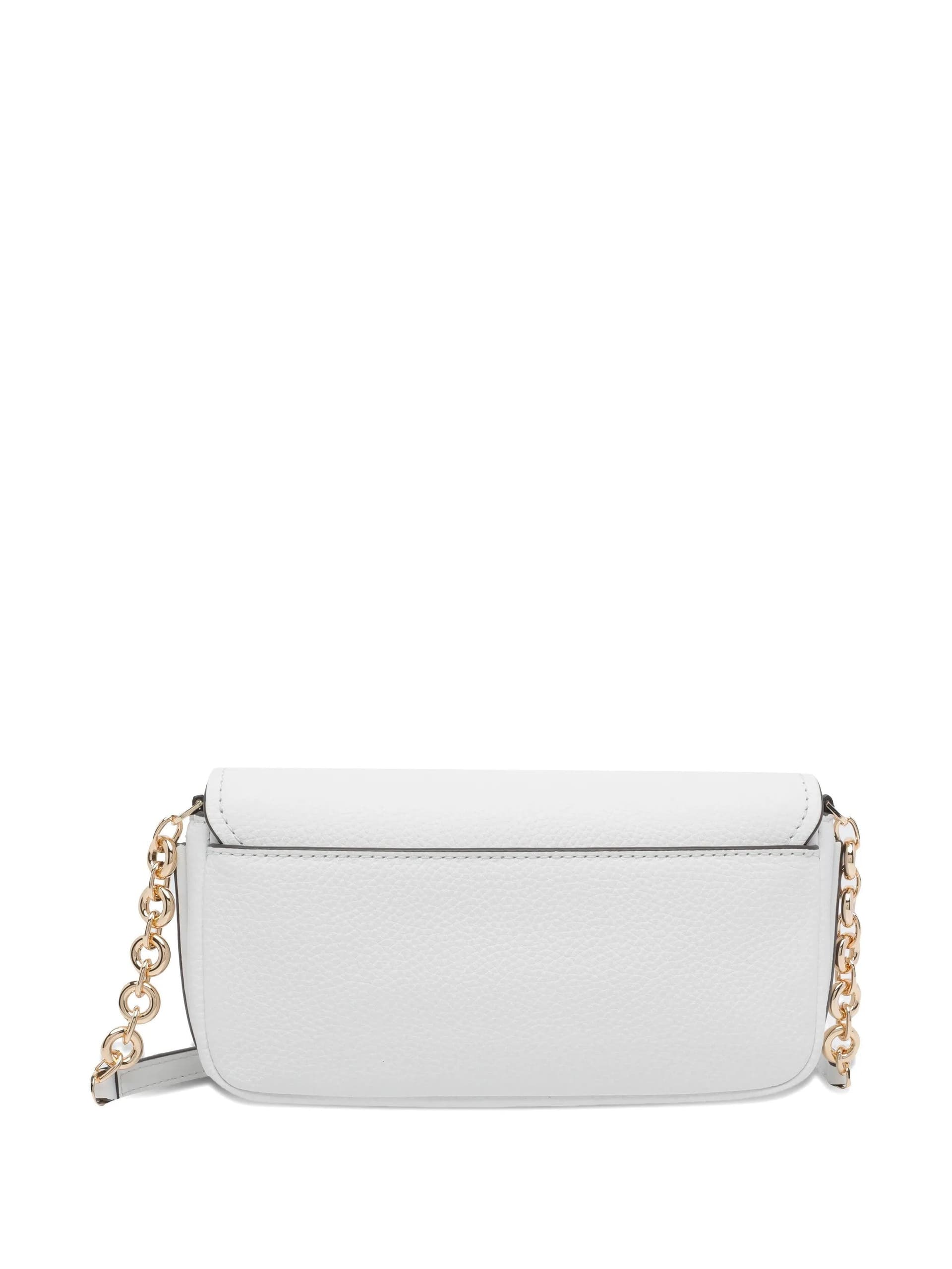 MICHAEL KORS Michael Kors - Borsa a Tracolla Sm Flap Bianca da Donna - 3