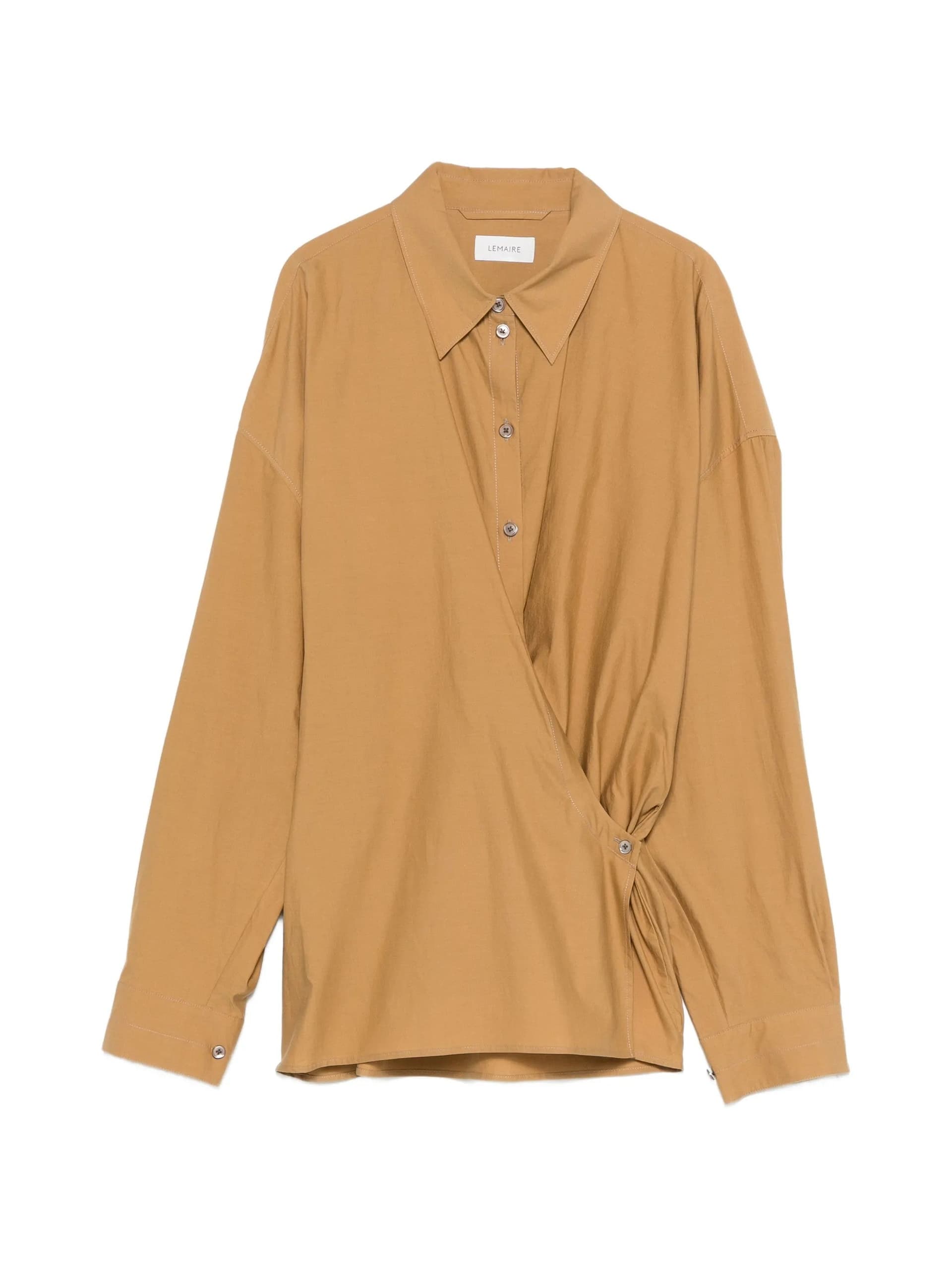 LEMAIRE Lemaire - Camicia Marrone e Nera da Donna - 7