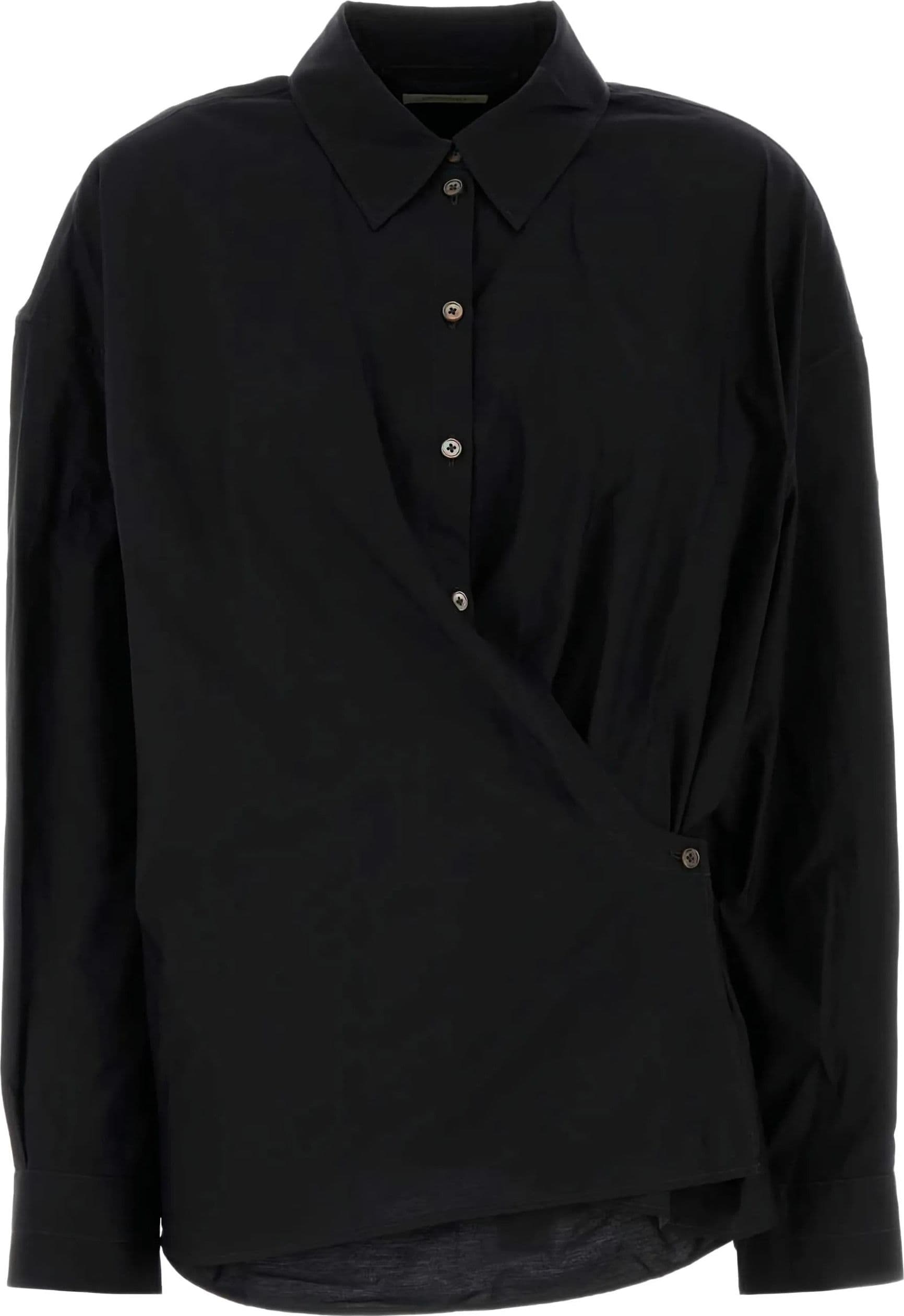 LEMAIRE Lemaire - Camicia Marrone e Nera da Donna - 6