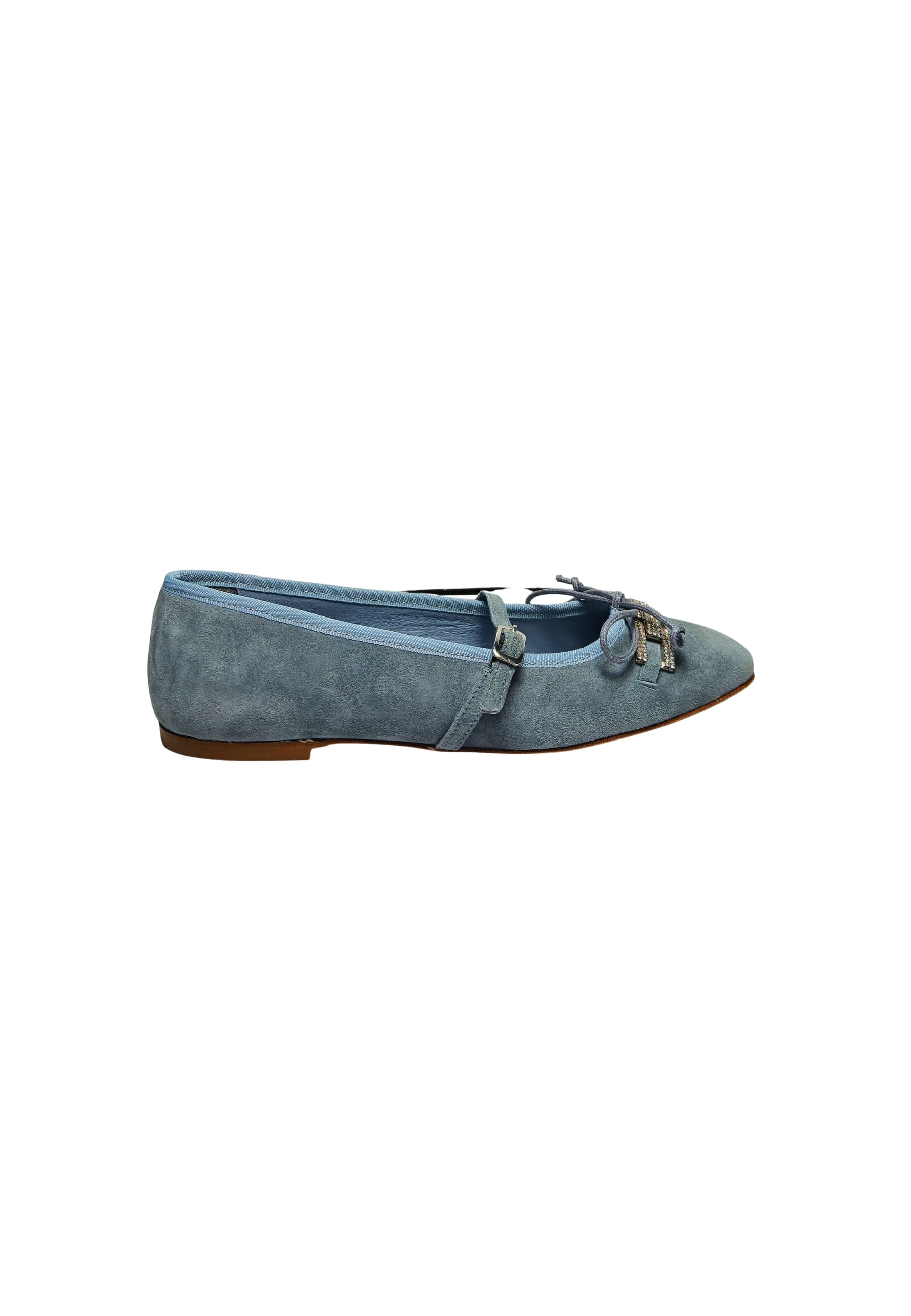 BALDININI SHOES D5F500P1CAMO1000 Baldinini shoes Donna Camoscio Azzurro - 6