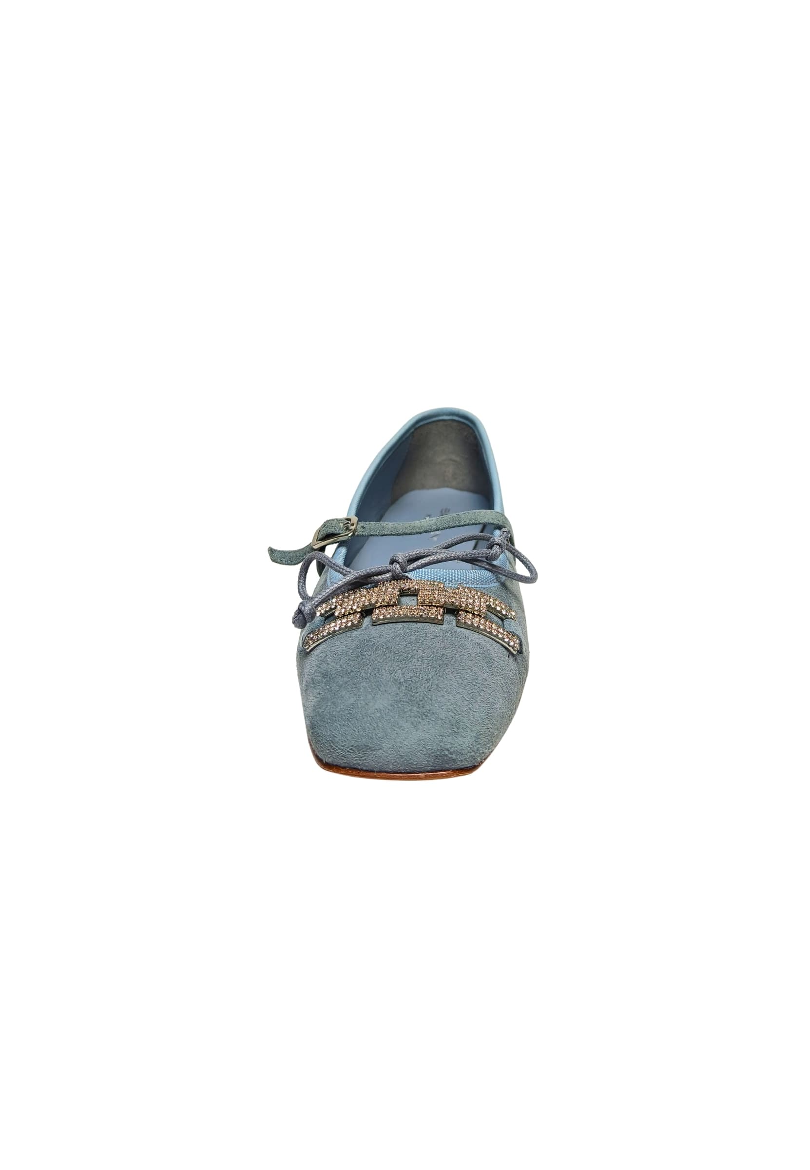 BALDININI SHOES D5F500P1CAMO1000 Baldinini shoes Donna Camoscio Azzurro - 5
