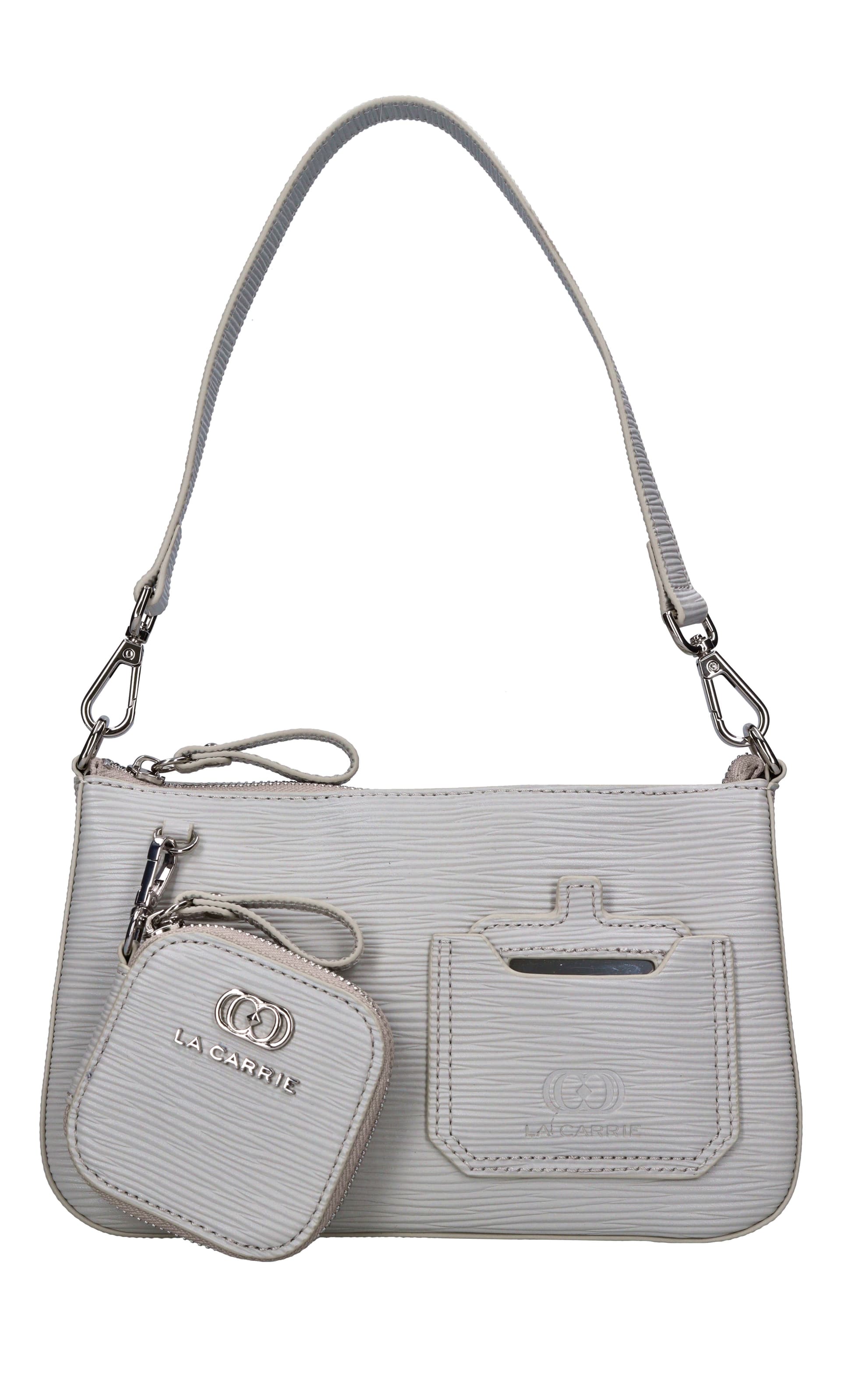 la carrie  Borse... Grigio - 4