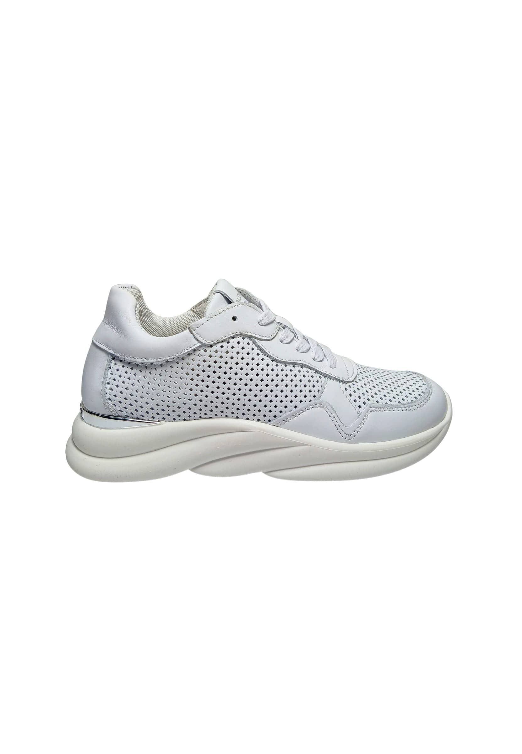 BALDININI SHOES D5F414T1VIF09000 Baldinini shoes Donna Pelle Bianco - 1