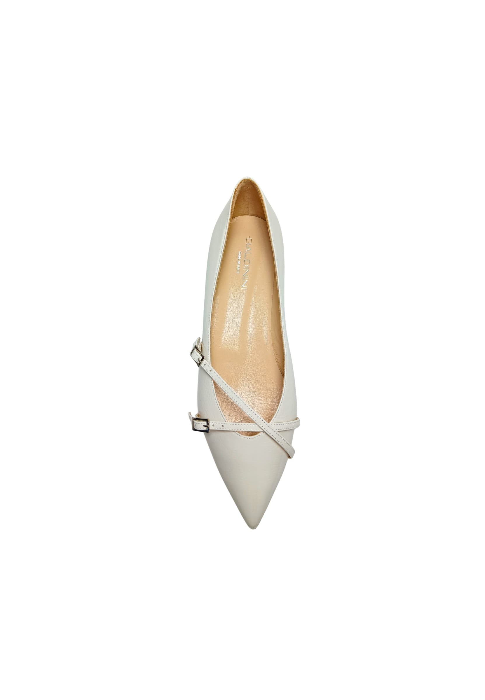 BALDININI SHOES D5F505P1NAPK0030 Baldinini shoes Donna Naplak Bianco - 4