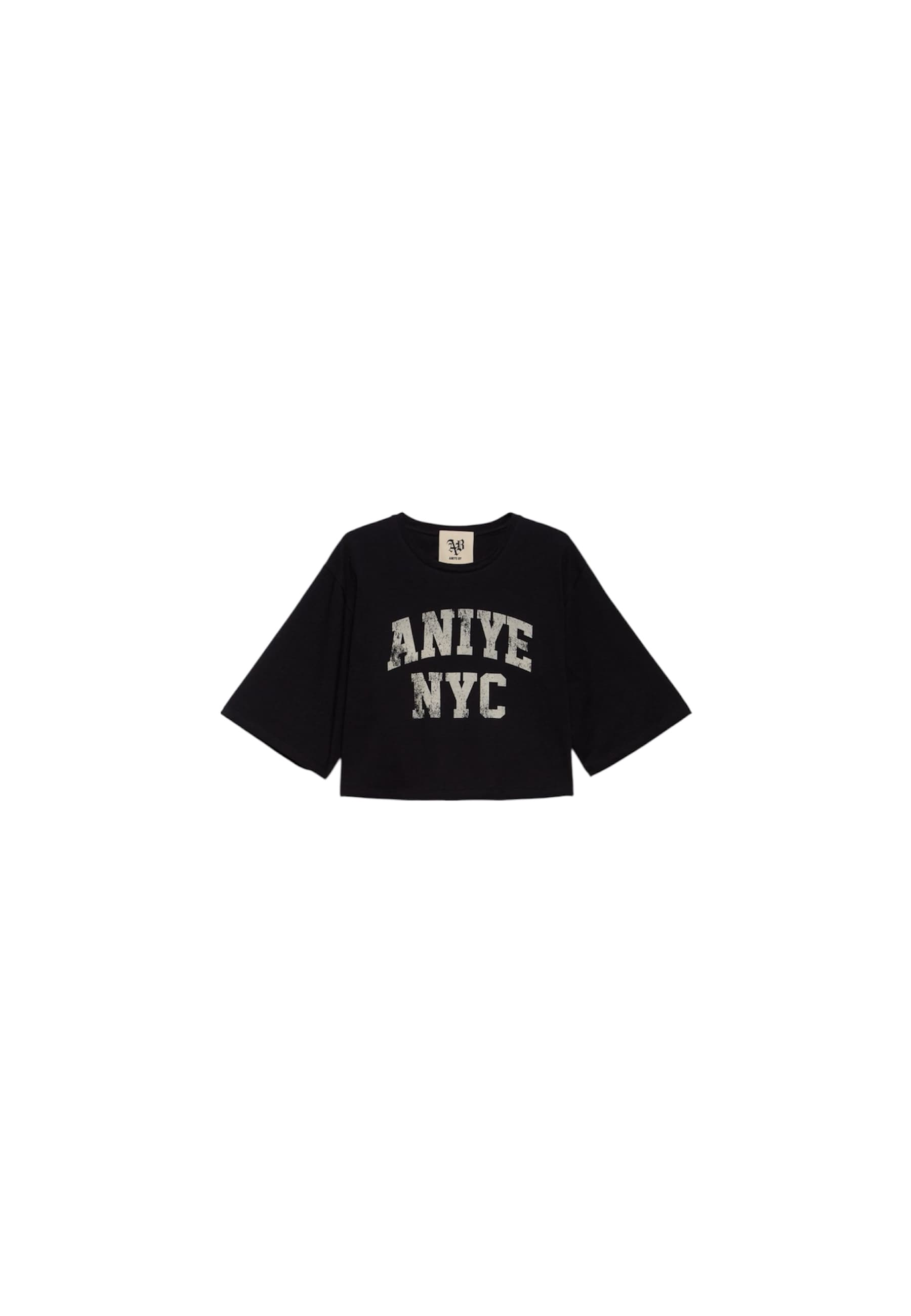 ANIYE BY Crop top mezza manica Donna  scritta NY URBAN - 3