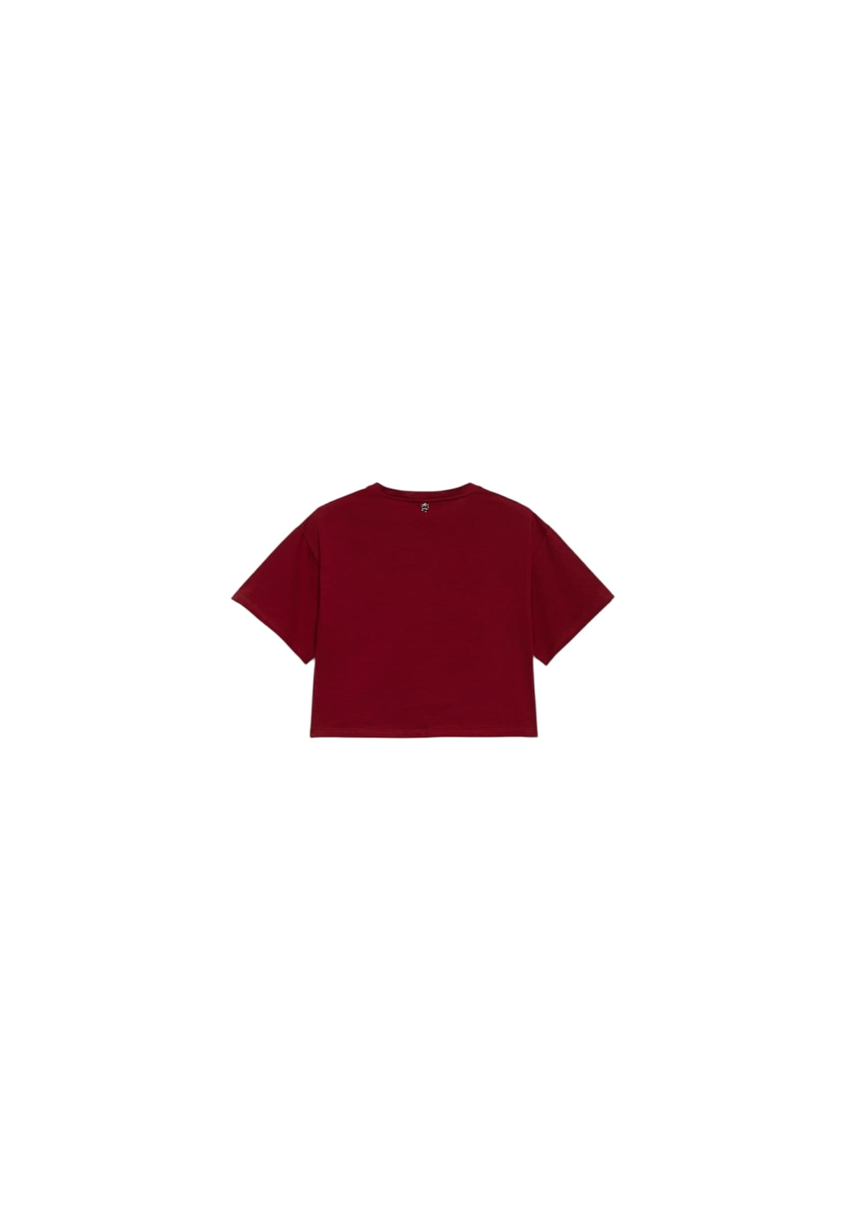 ANIYE BY Crop top mezza manica Donna  scritta SANTA - 2