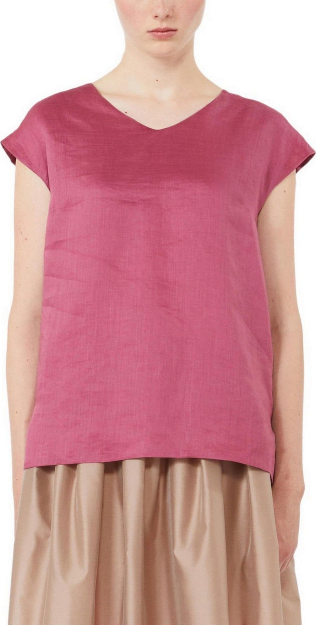 S Max Mara  Top Ciclamino - 6