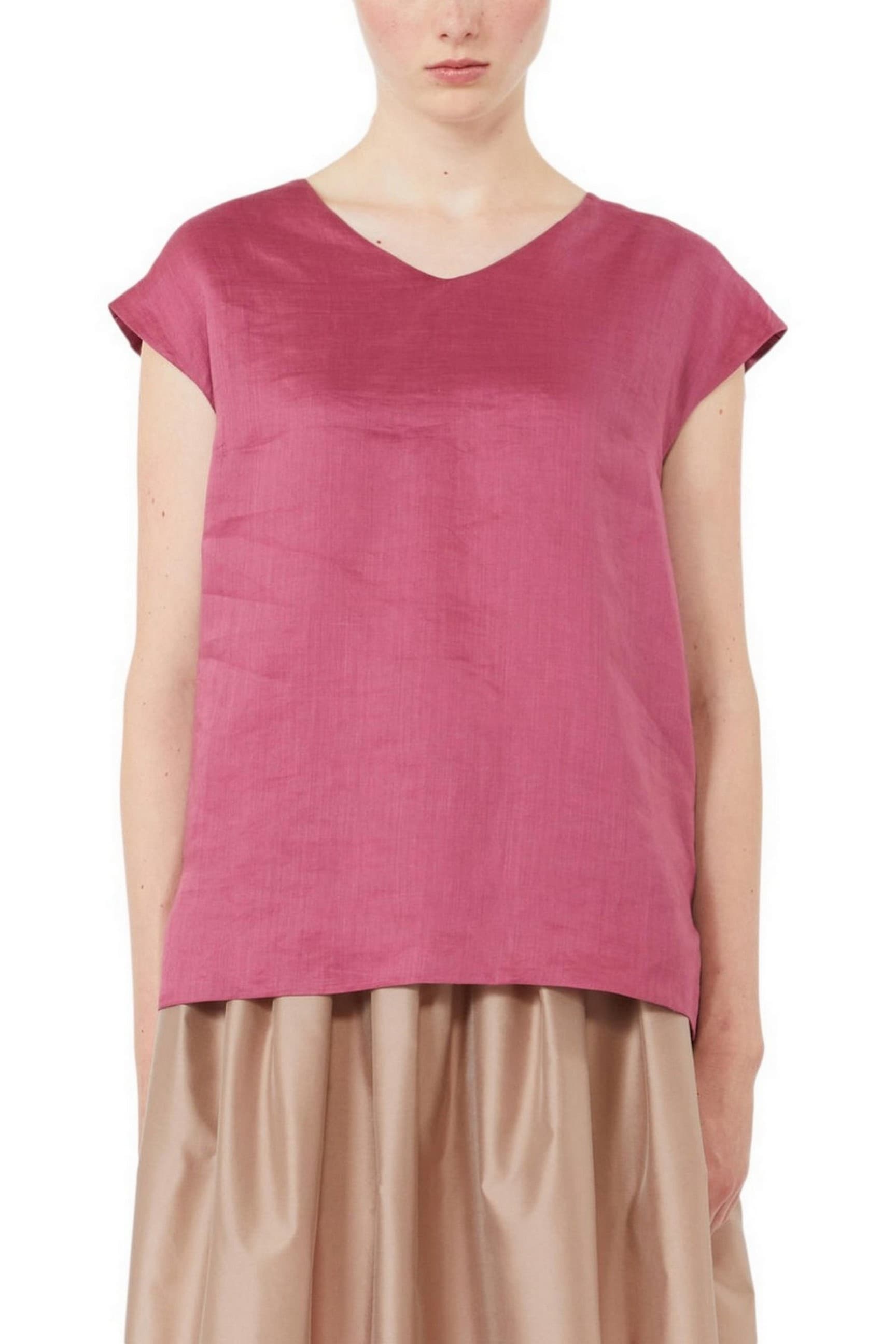 S Max Mara  Top Ciclamino - 6