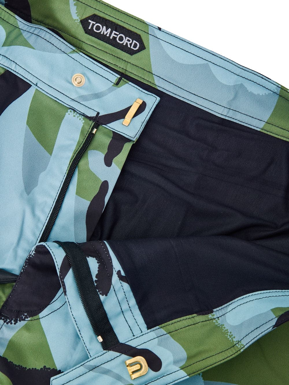 Tom Ford Costume Boxer con Stampa Mimetica - 6