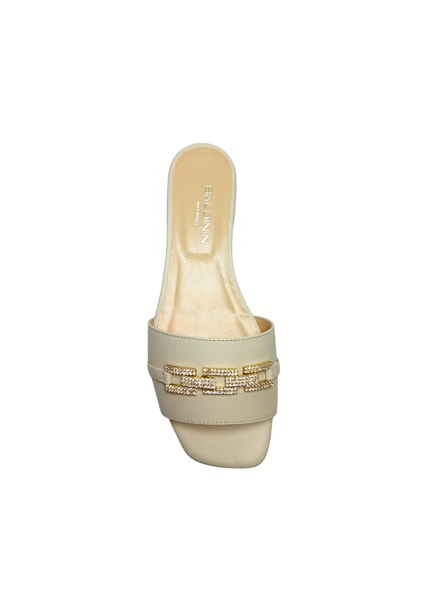 BALDININI SHOES D5F102P2NAPP0030 Baldinini shoes Donna Nappa Bianco Sporco - 3