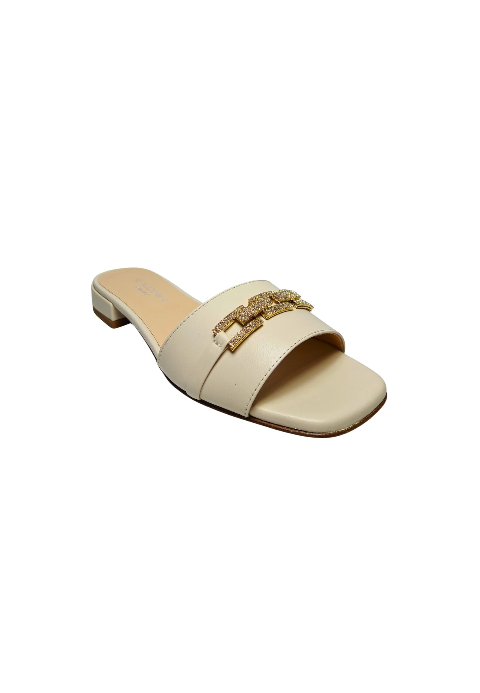 BALDININI SHOES D5F102P2NAPP0030 Baldinini shoes Donna Nappa Bianco Sporco - 5