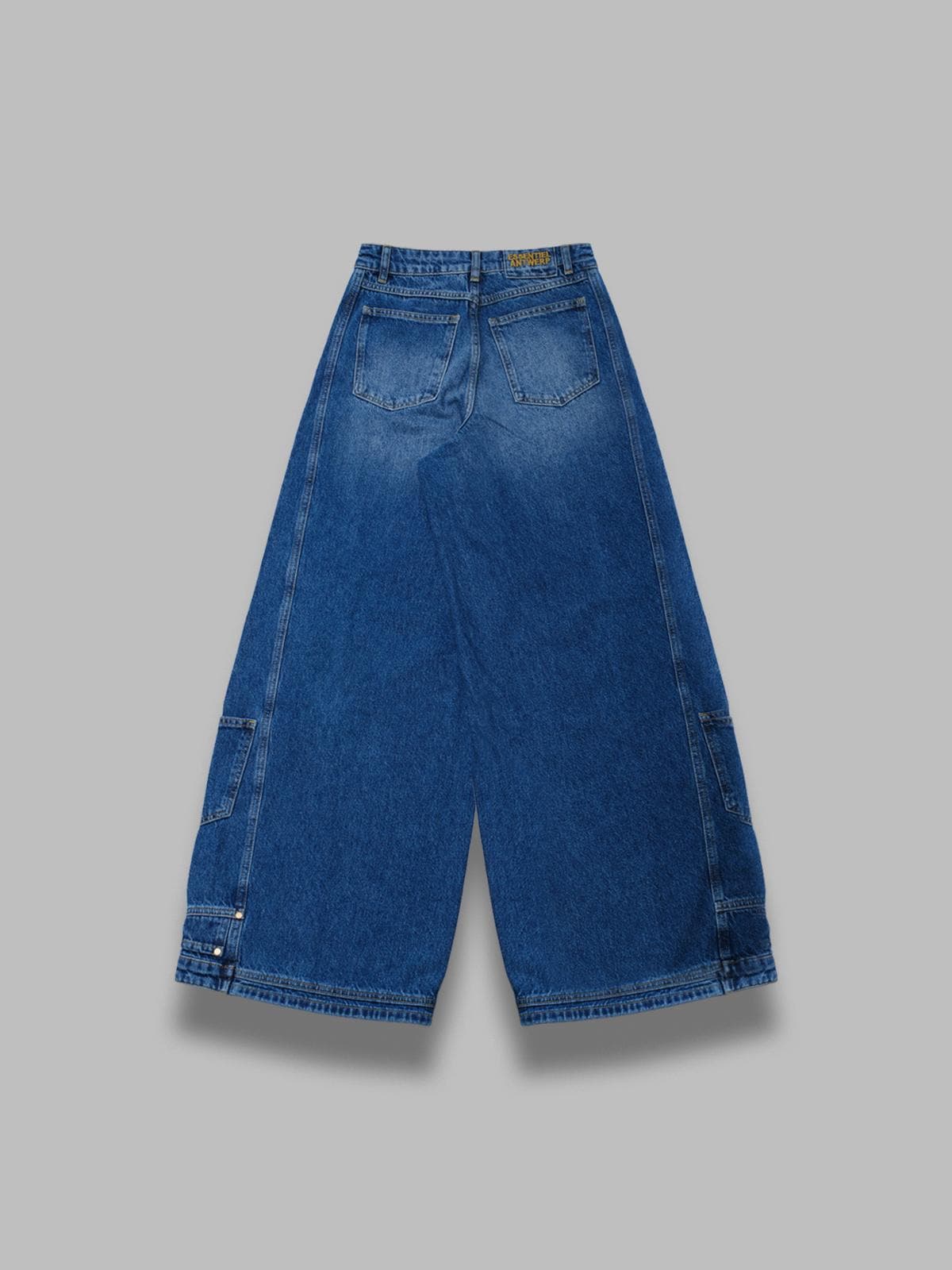 ESSENTIEL ANTWERP jelaba patchwork jeans - 2