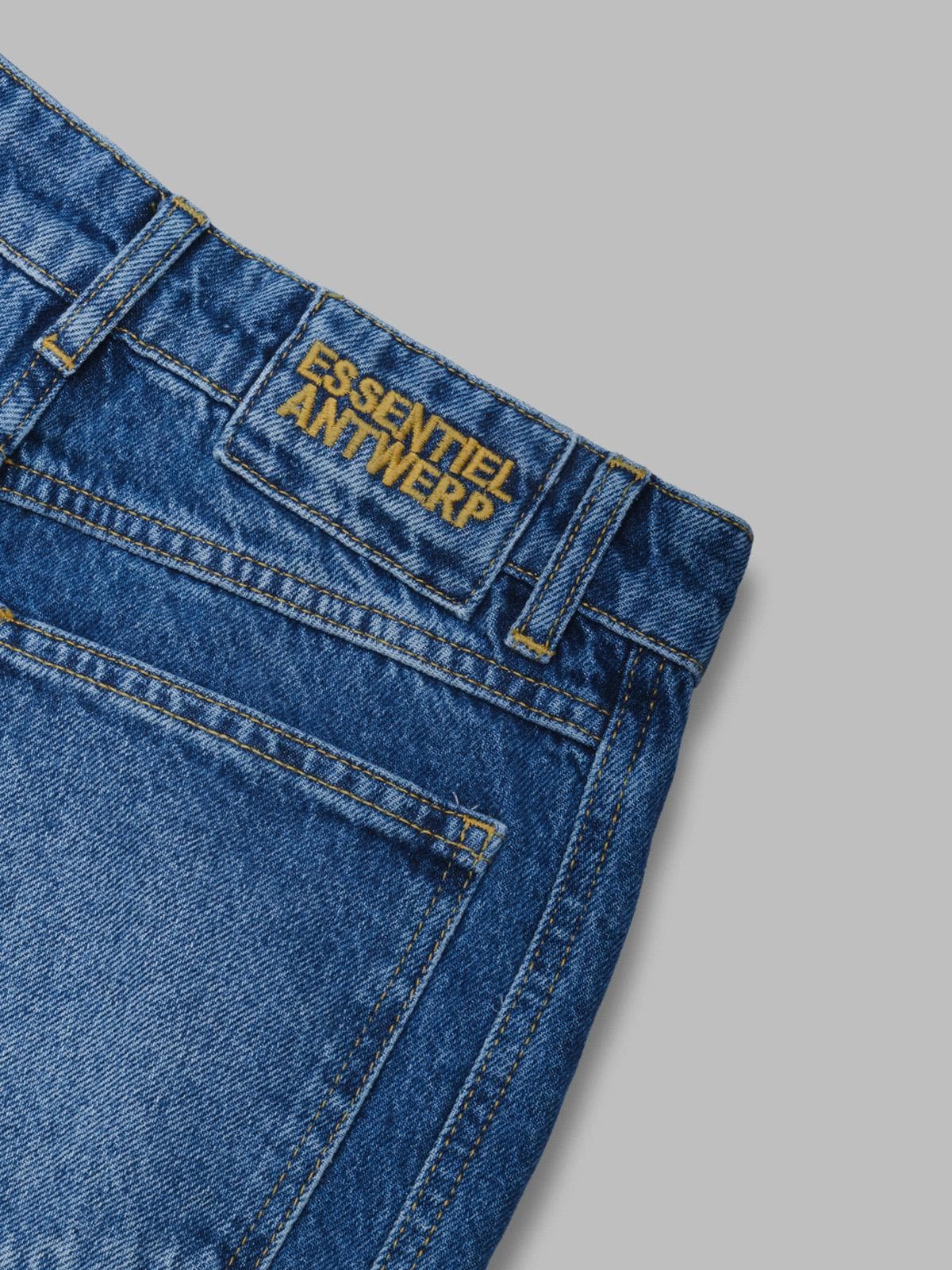ESSENTIEL ANTWERP jelaba patchwork jeans - 5