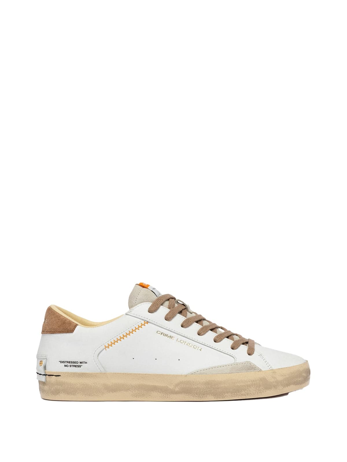 Crime London  - Sneakers Bianche da Uomo