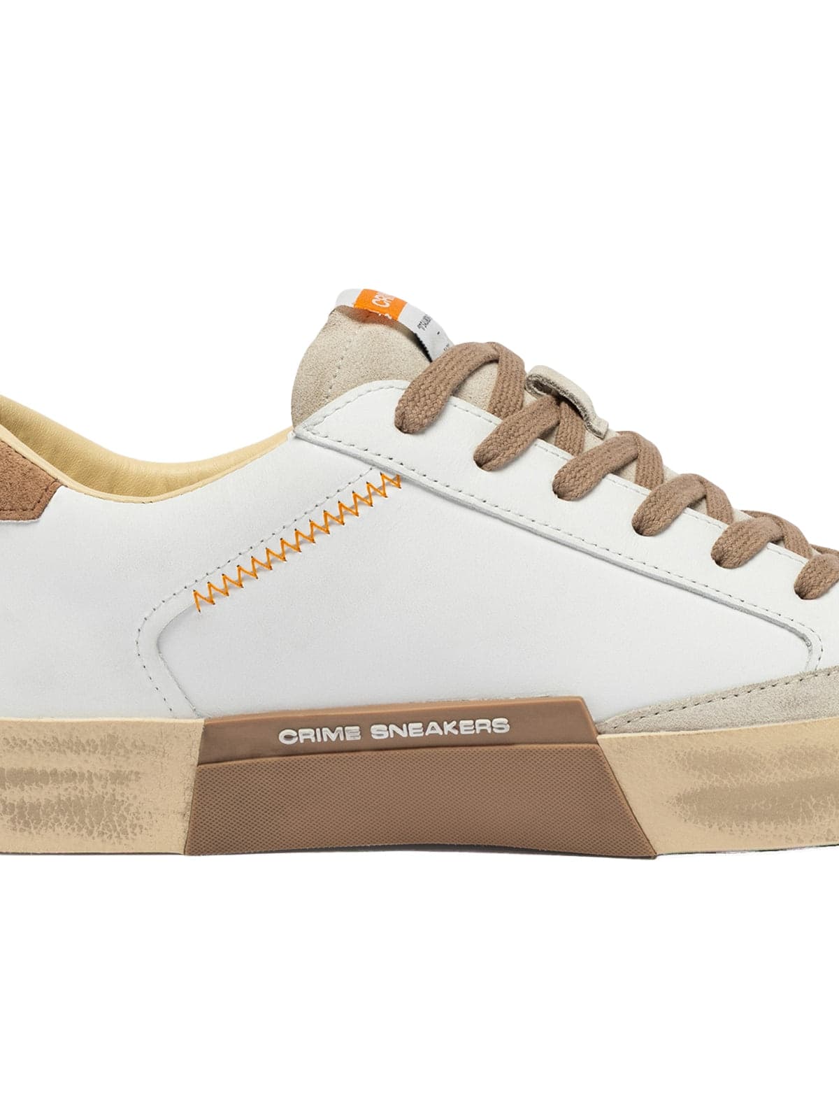 Crime London  - Sneakers Bianche da Uomo - 2