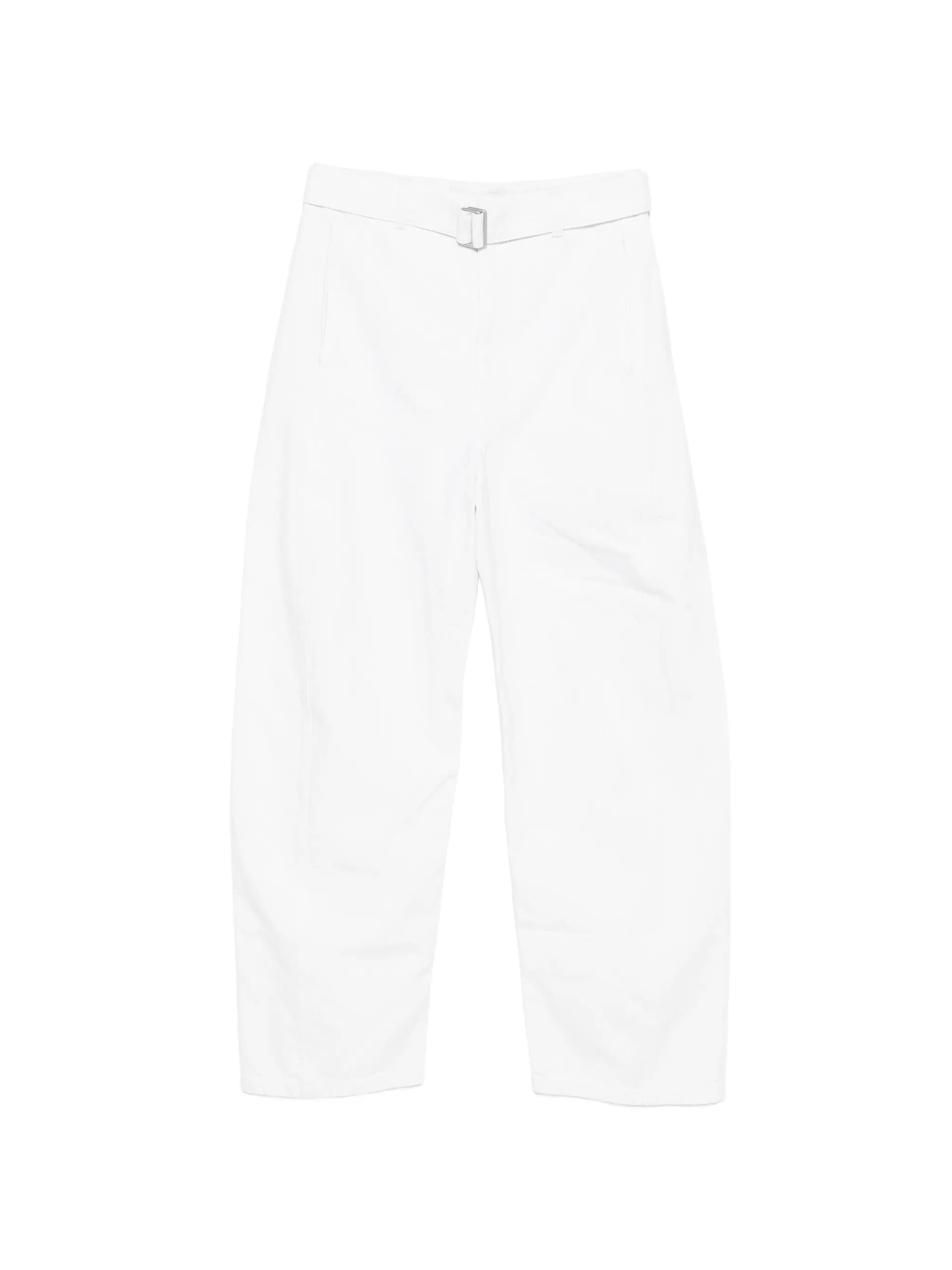 LEMAIRE Lemaire - Pantaloni Bianchi da Donna - 6