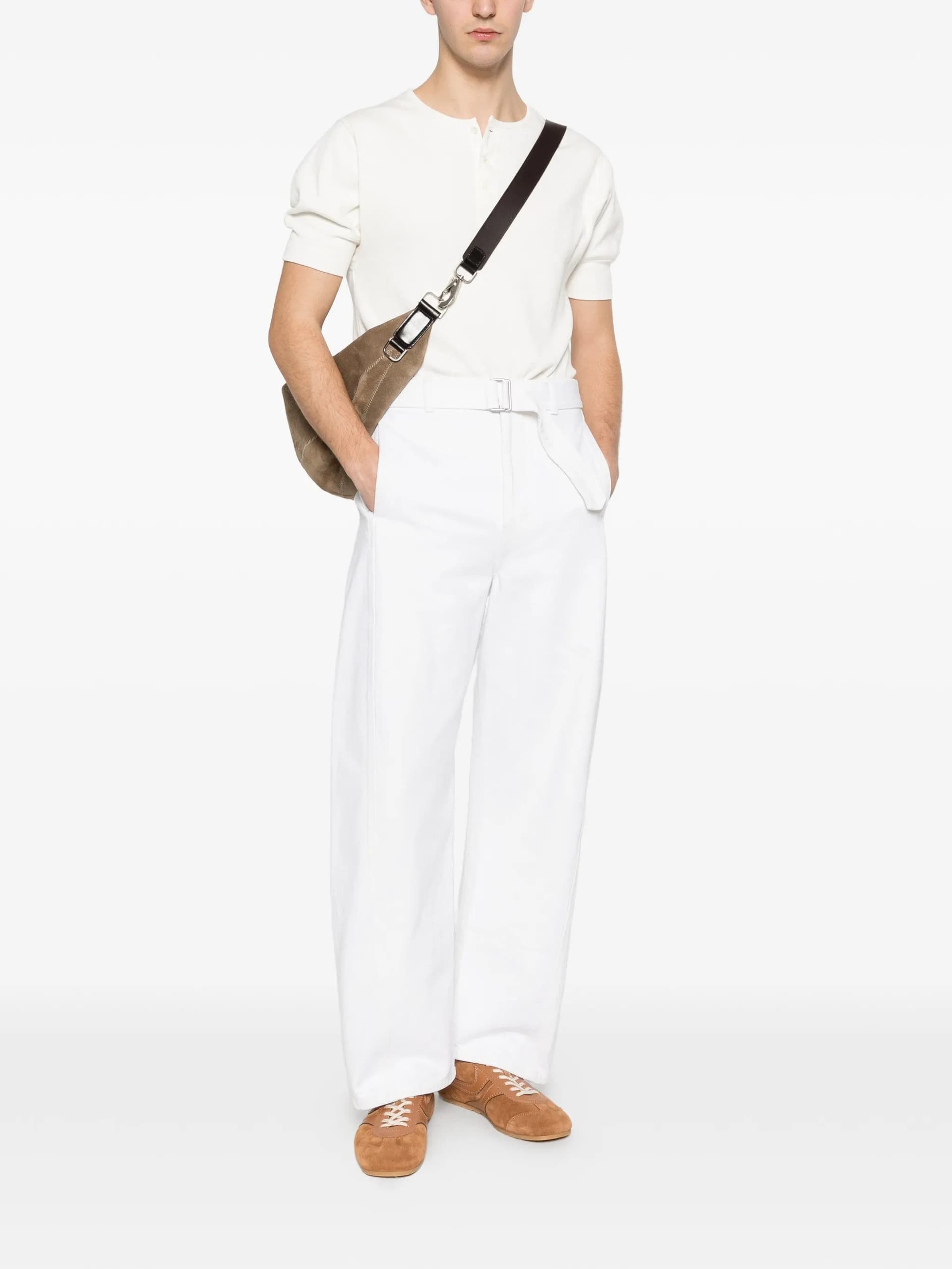 LEMAIRE Lemaire - Pantaloni Bianchi da Donna - 4