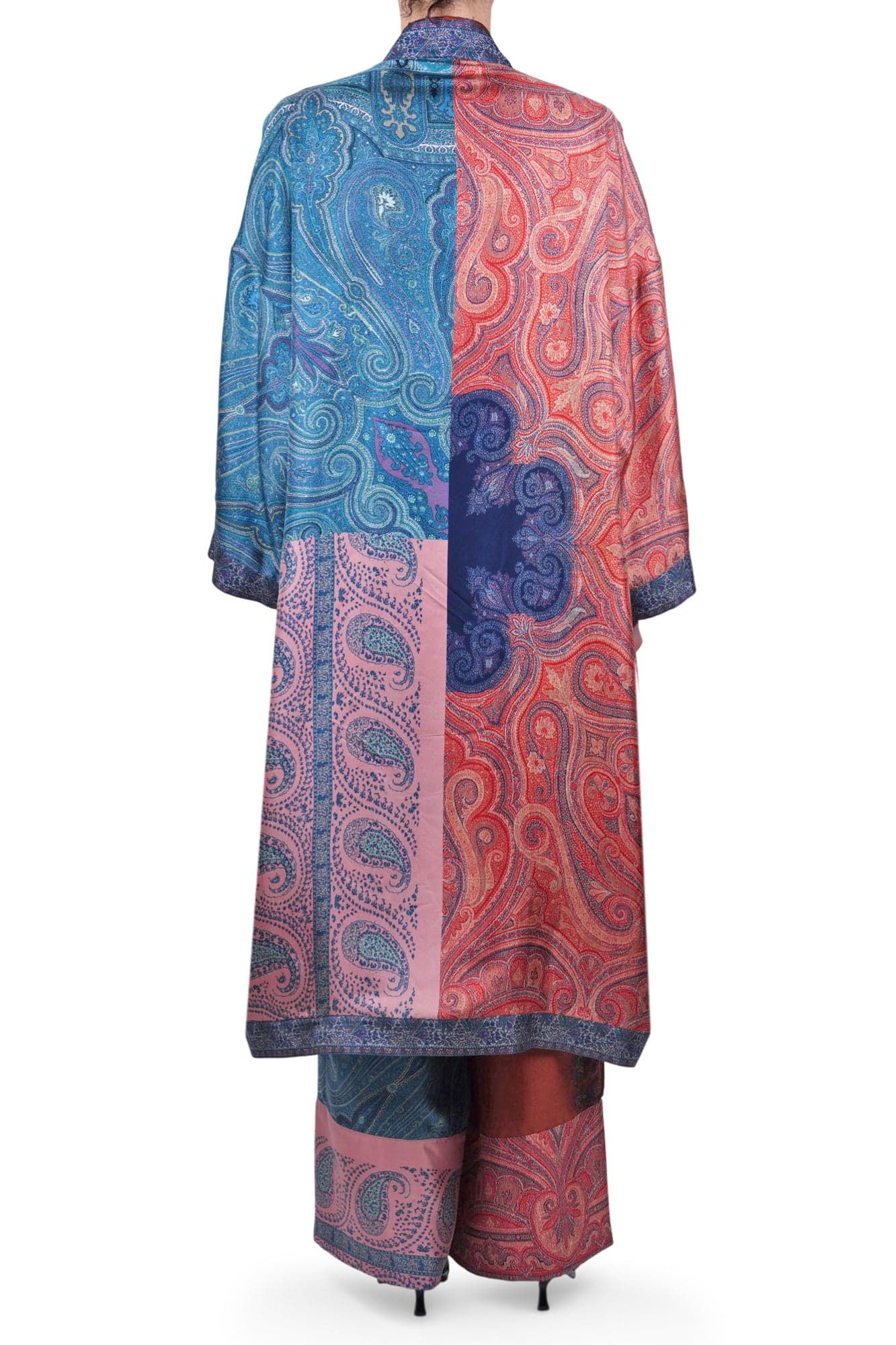 PIERRE-LOUIS MASCIA Pierre-Louis Mascia - Kimono - 470087 - Rosso/Blu - 5