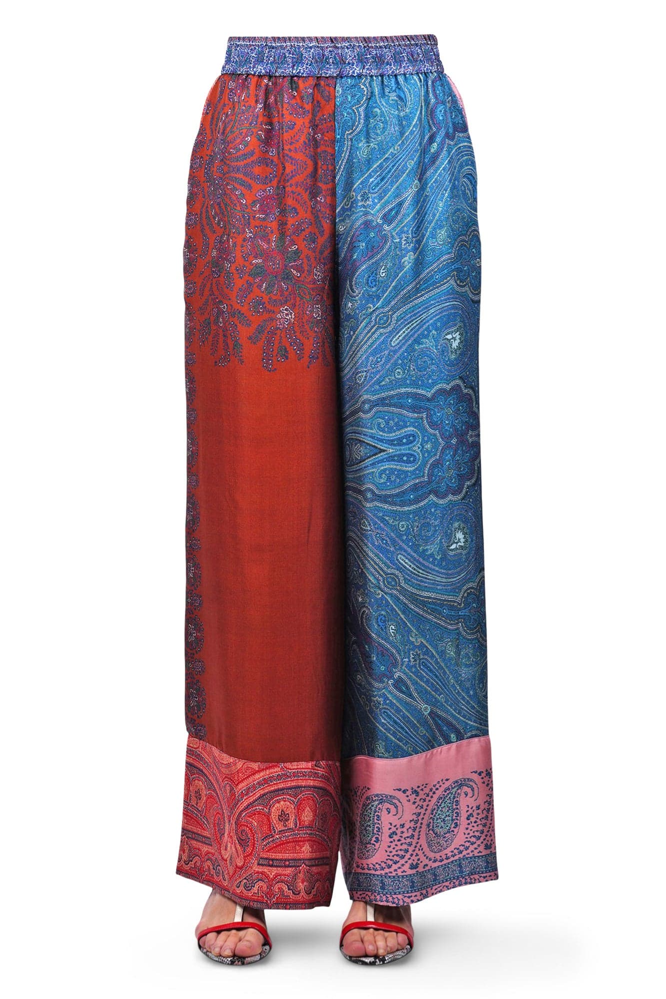 PIERRE-LOUIS MASCIA Pierre-Louis Mascia - Pantalone - 470088 - Blu/Ruggine - 3