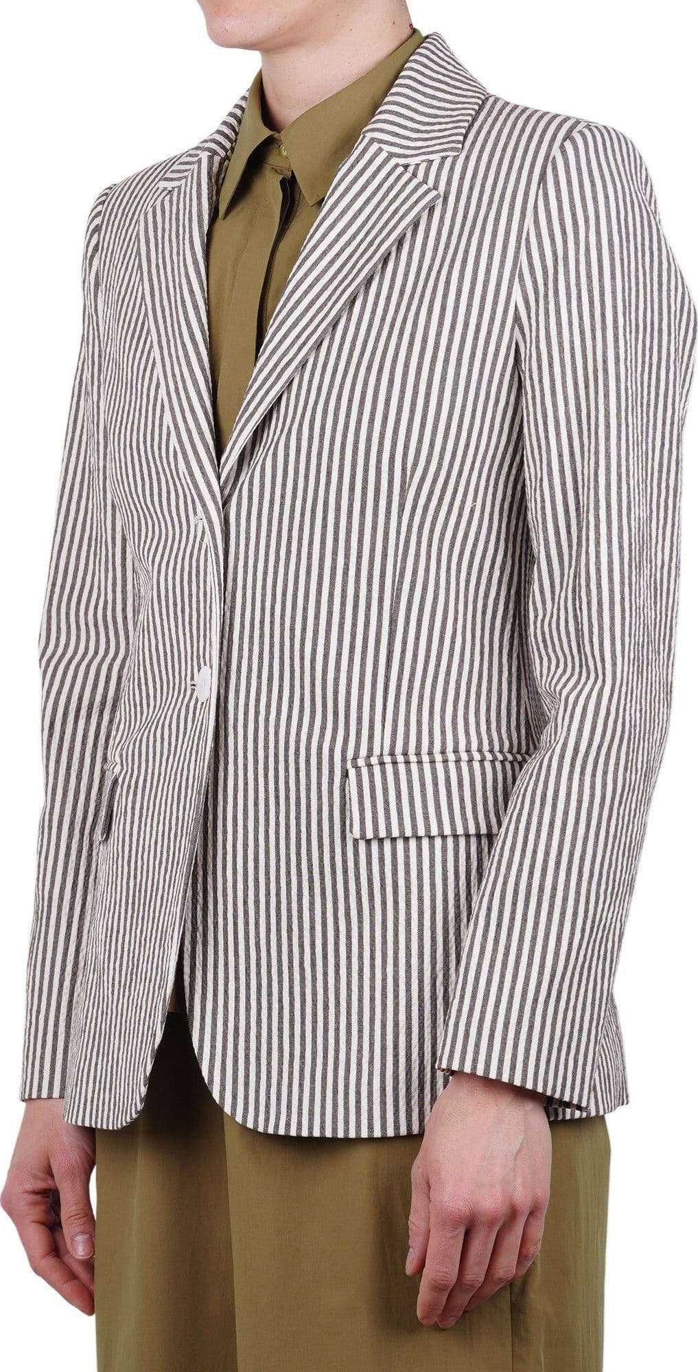 OTTOD'AME Ottod'ame - Giacca - 470731 - Panna/Cioccolato - 4