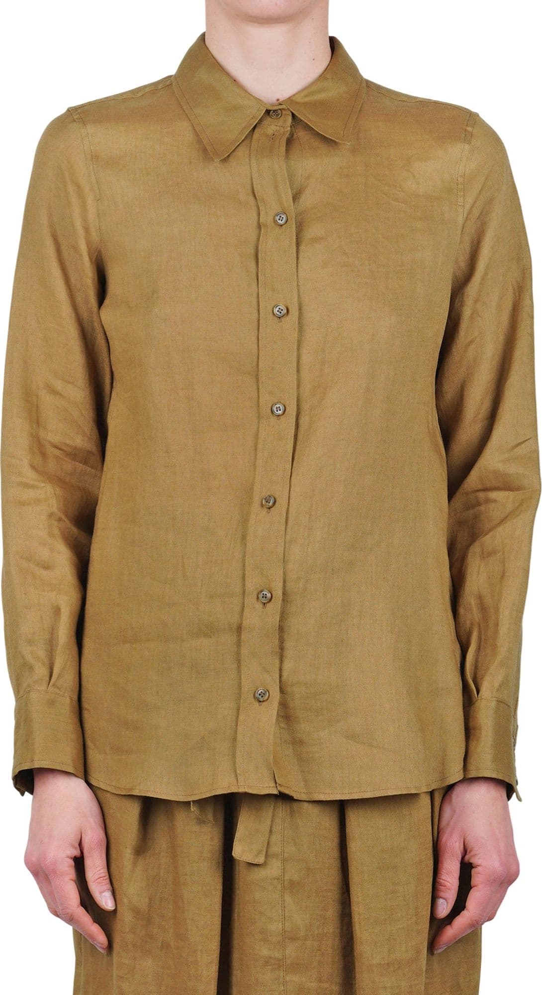 OTTOD'AME Ottod'ame - Camicia - 470749 - Oliva - 3