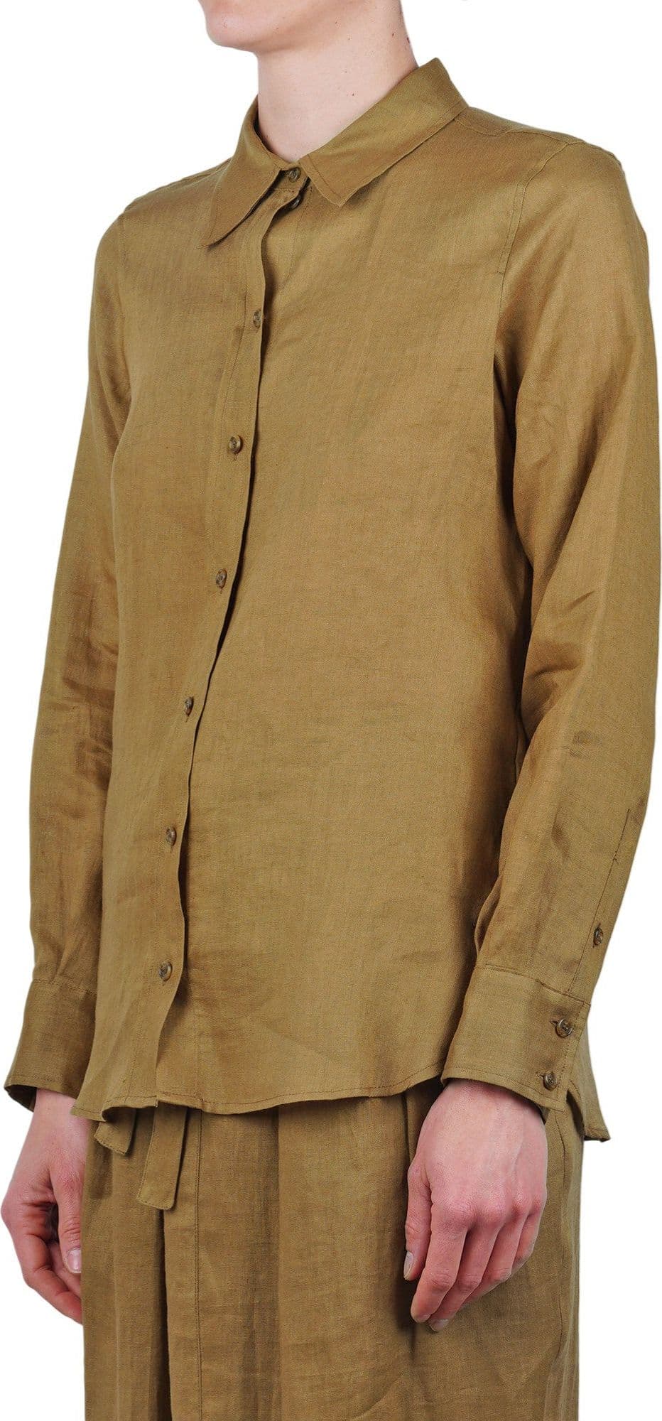 OTTOD'AME Ottod'ame - Camicia - 470749 - Oliva - 4