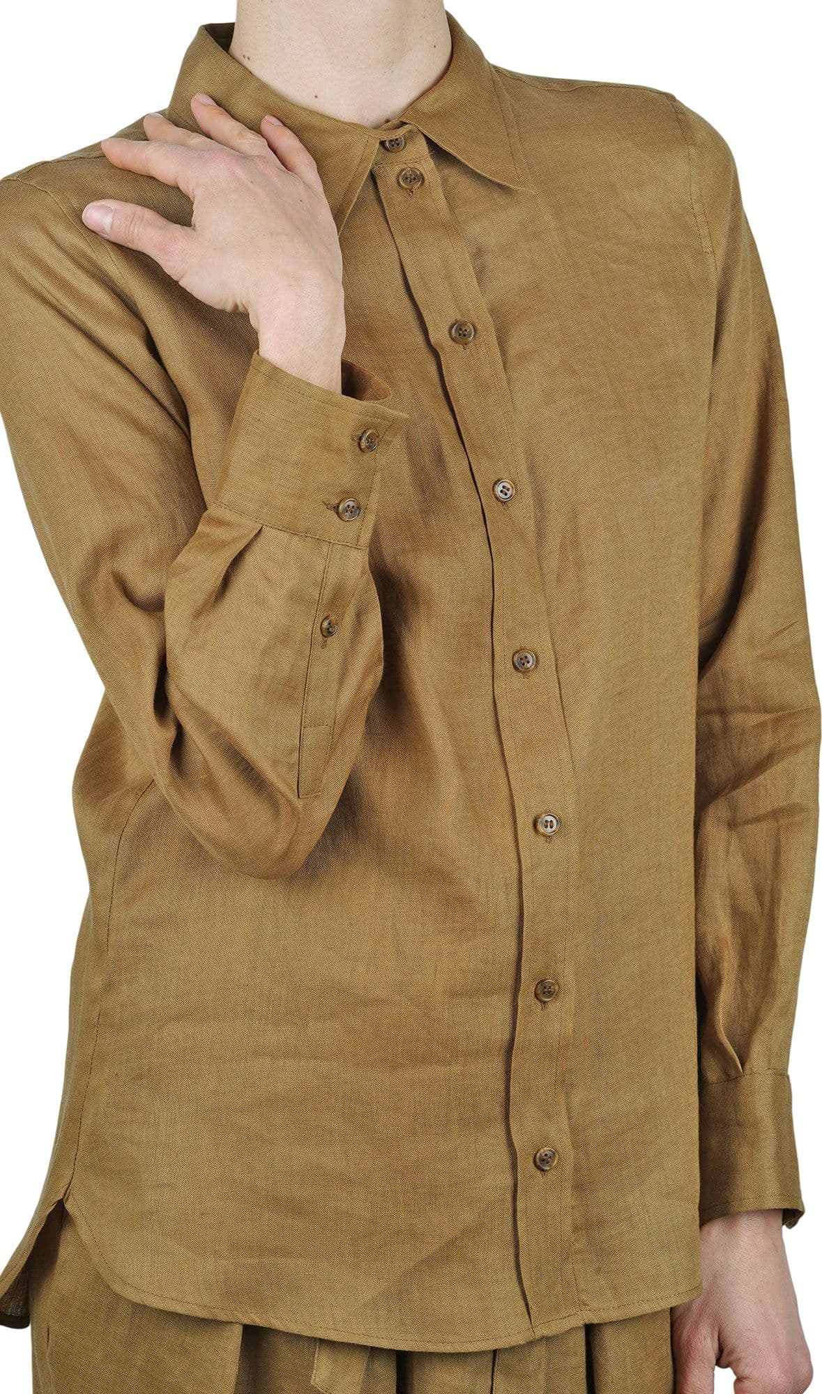 OTTOD'AME Ottod'ame - Camicia - 470749 - Oliva - 6