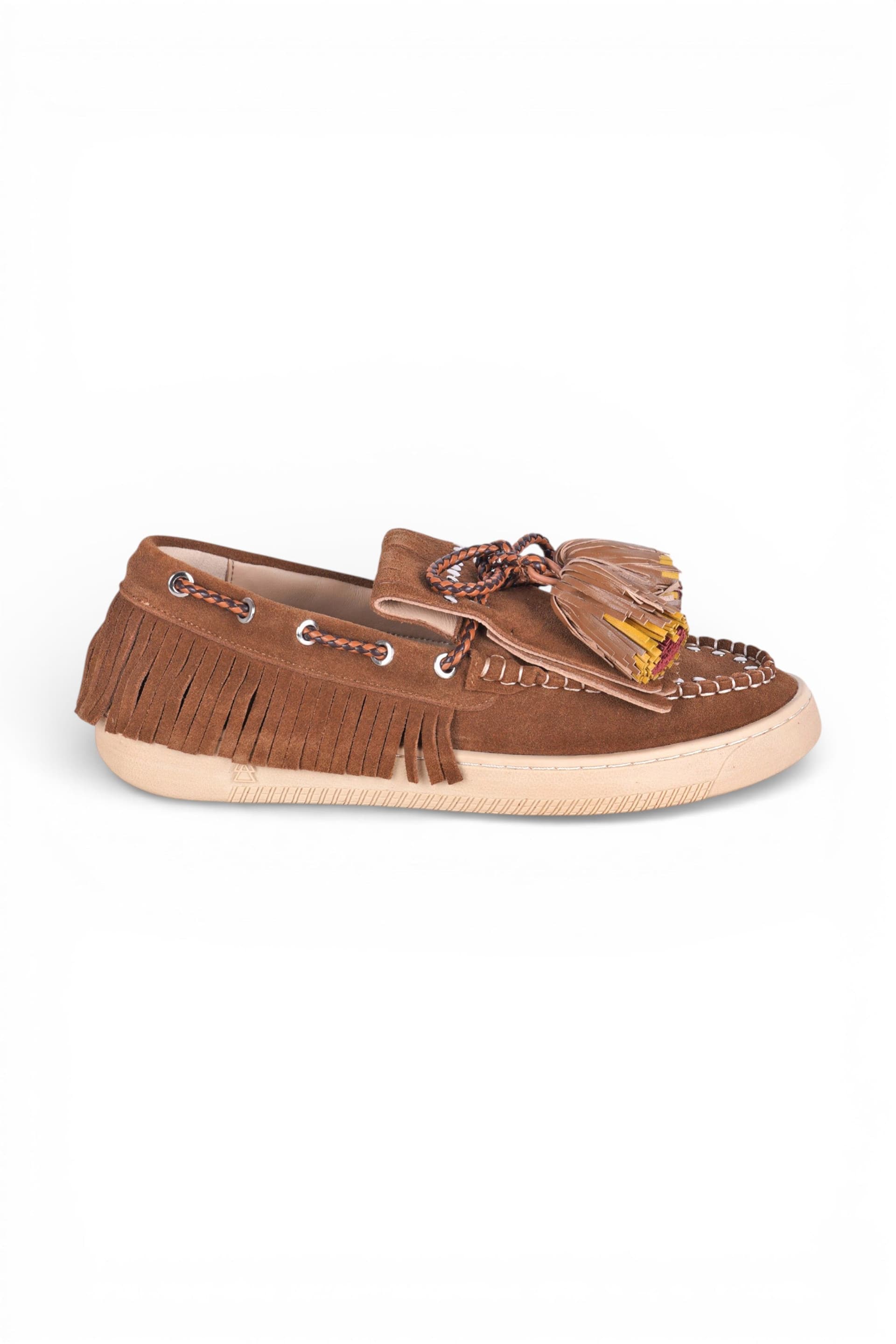 ELENA IACHI Elena Iachi - Scarpe basse - 470388 - Cuoio - 8