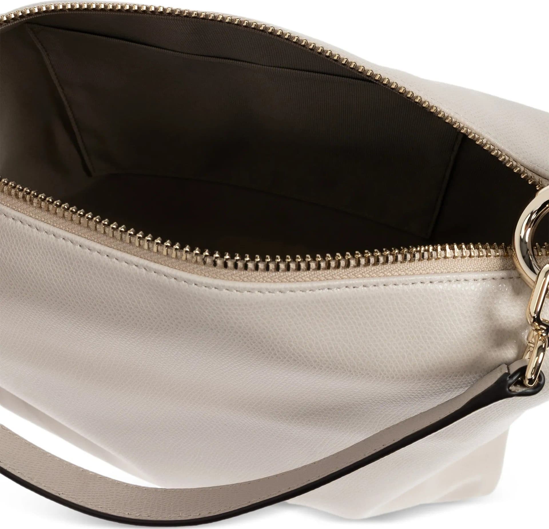 FURLA Furla - Borsa a Mano Tonie Hobo Beige da Donna - 4