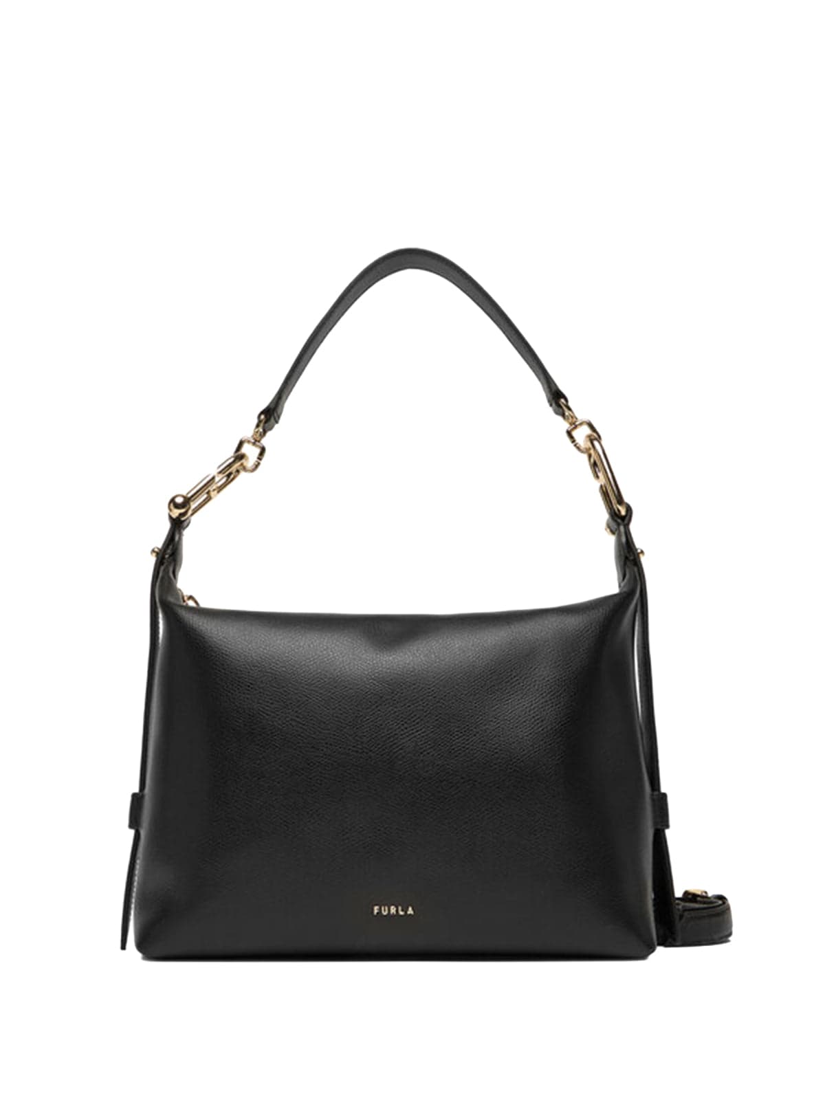 FURLA Furla - Borsa a Tracolla Tonie Hobo Nera da Donna - 5
