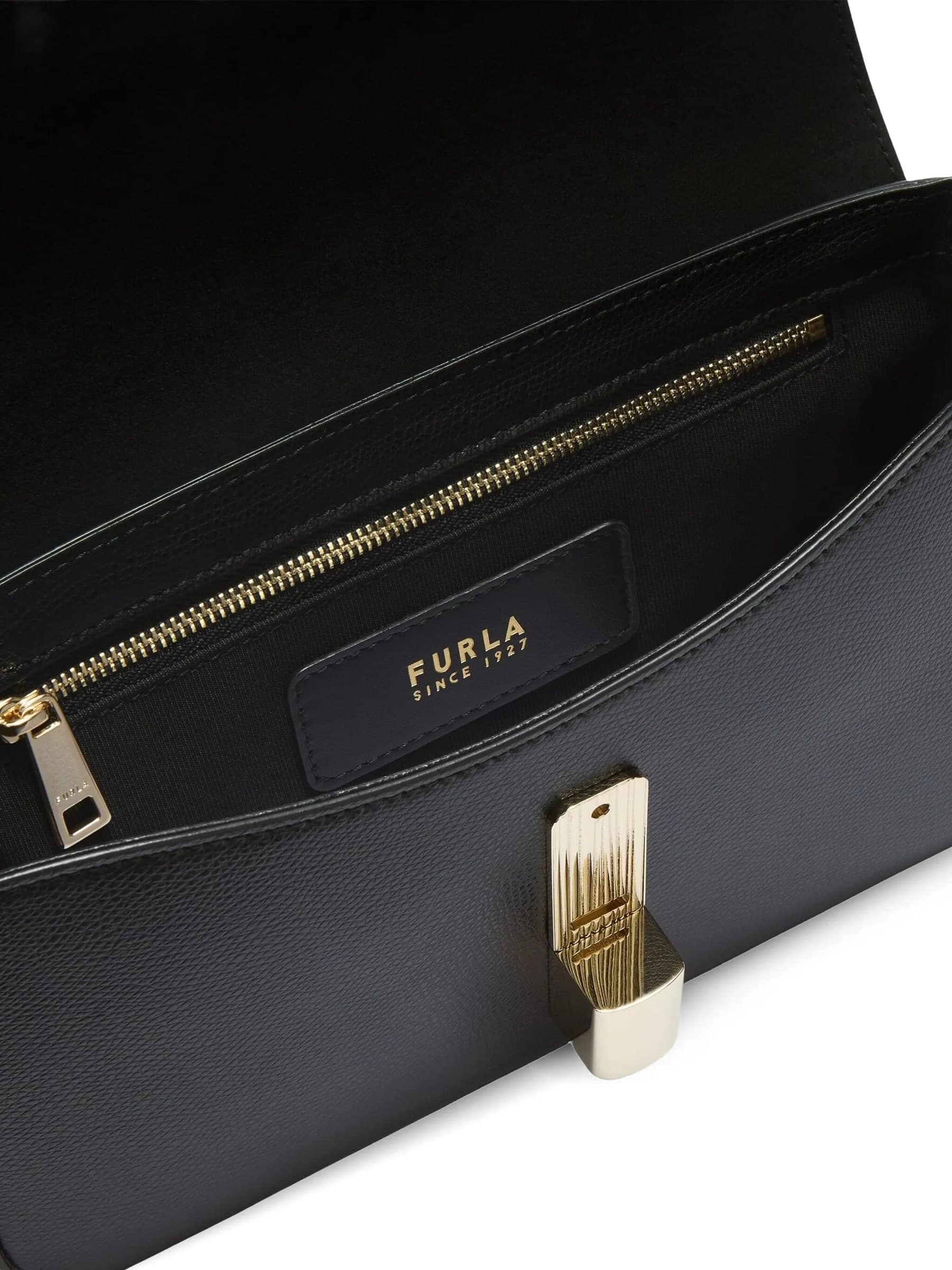 FURLA Furla - Borsa a Tracolla Iride Nera da Donna - 6