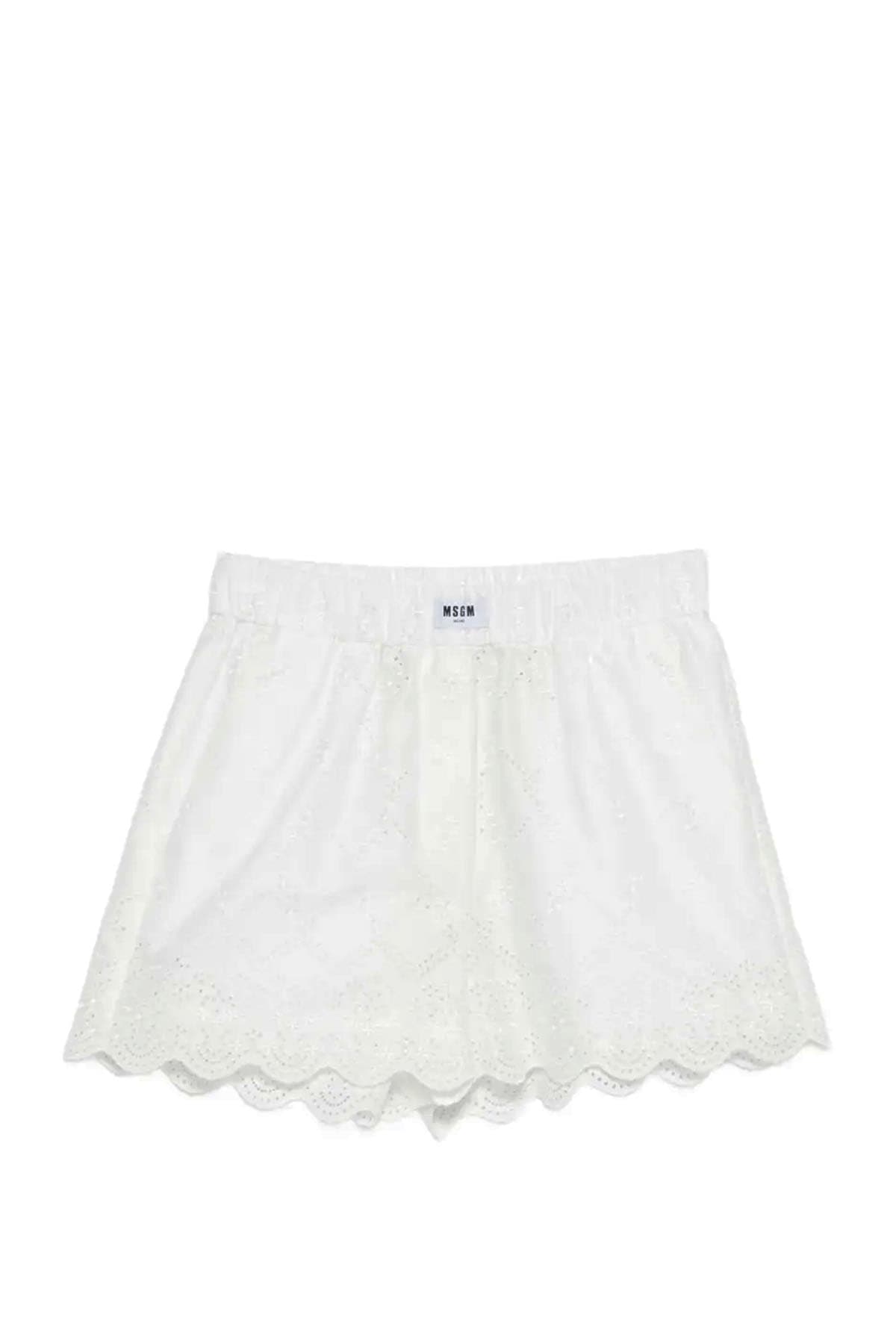 MSGM  Pantaloncini Off white - 6